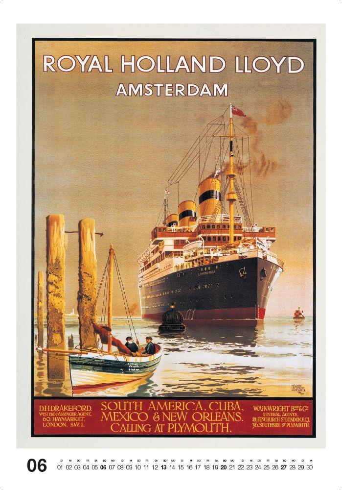 Beispielinhalt (Bild) Historische Schiffsplakate 2027