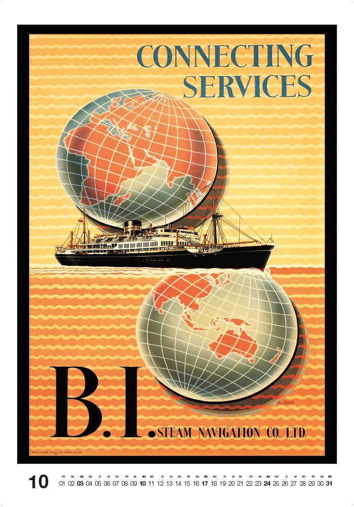 Beispielinhalt (Bild) Historische Schiffsplakate 2027