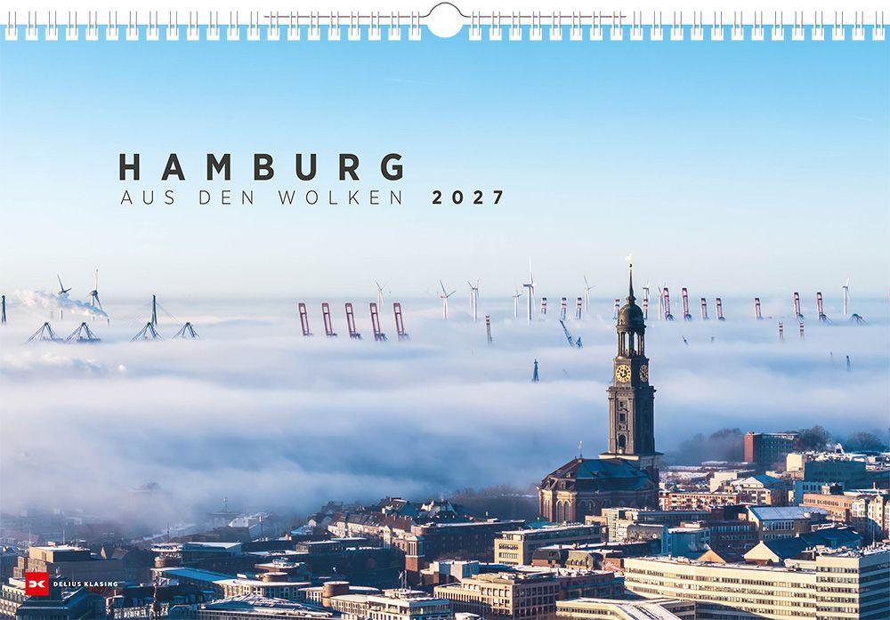 Vorderes Coverbild Hamburg - aus den Wolken 2027