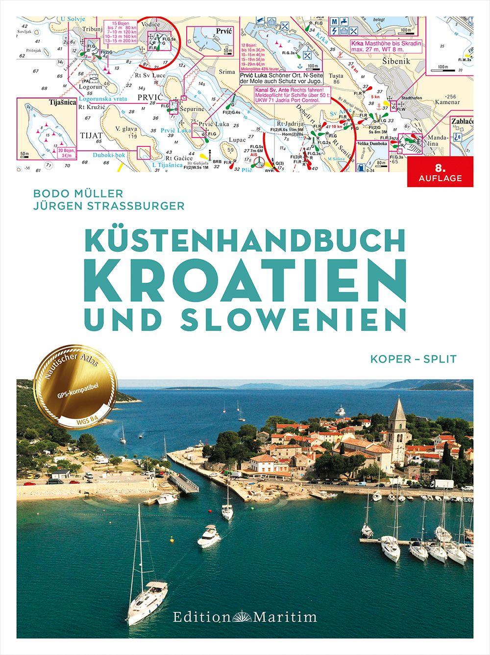 Vorderes Coverbild Küstenhandbuch Kroatien und Slowenien