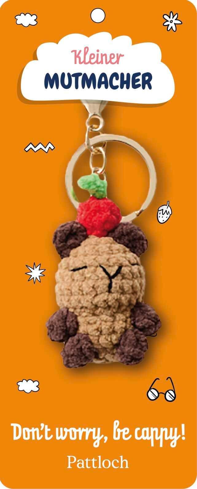 Vorderes Coverbild Kleiner Mutmacher, Schlüsselanhänger Capybara