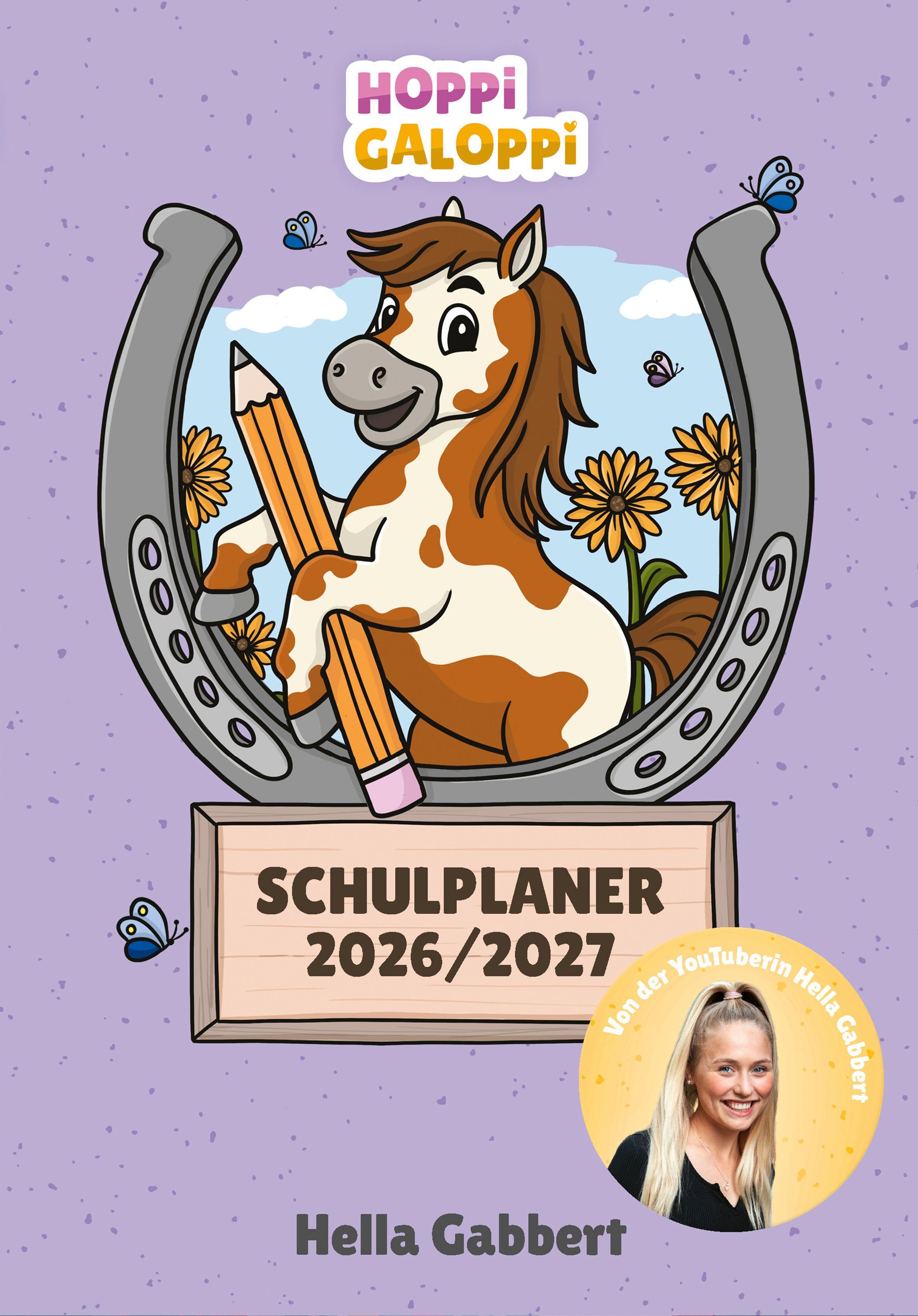 Beispielinhalt (Bild) HOPPi GALOPPi Schulplaner 2026/2027