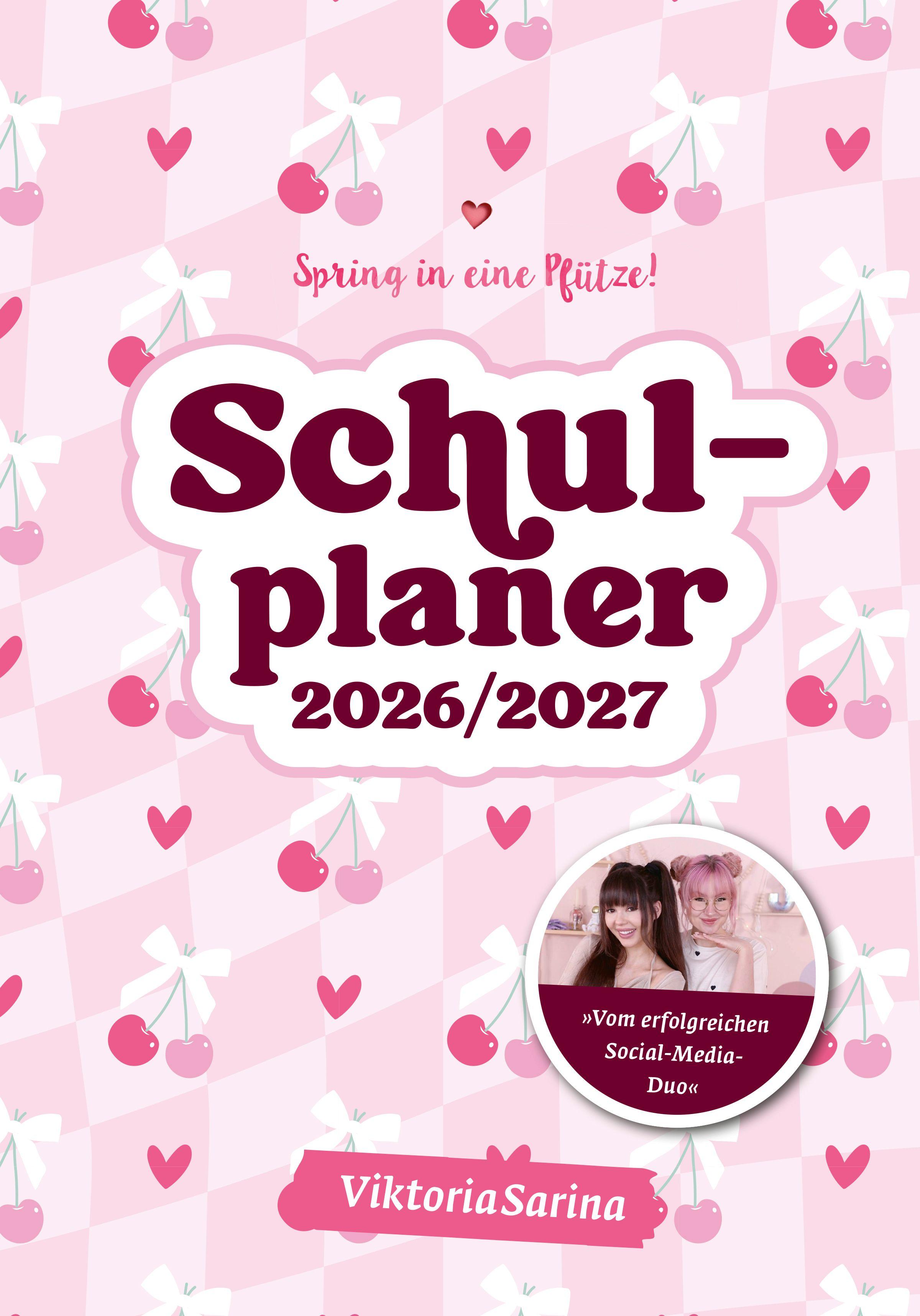 Beispielinhalt (Bild) Spring in eine Pfütze! Schulplaner 2026/2027