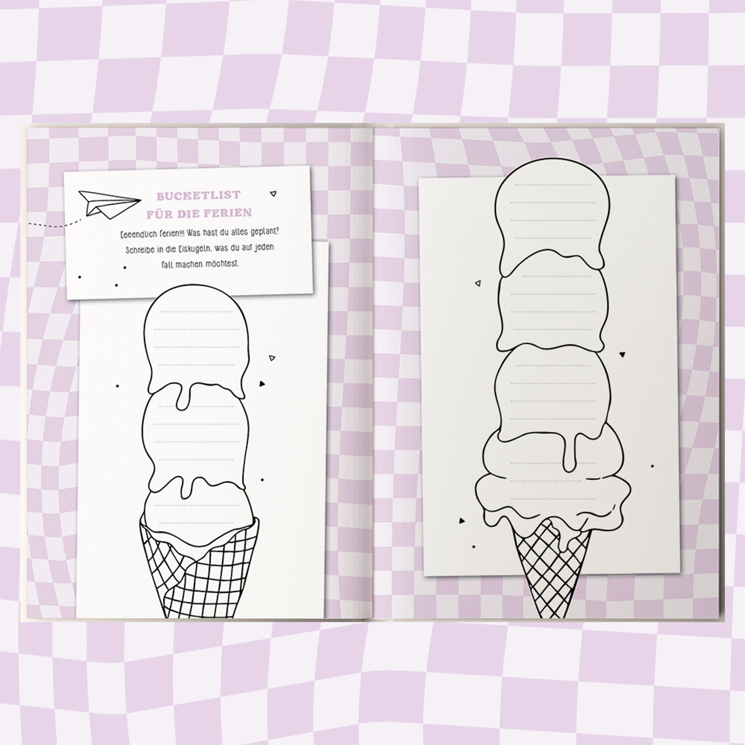 Beispielinhalt (Bild) Spring in eine Pfütze! Schulplaner 2026/2027