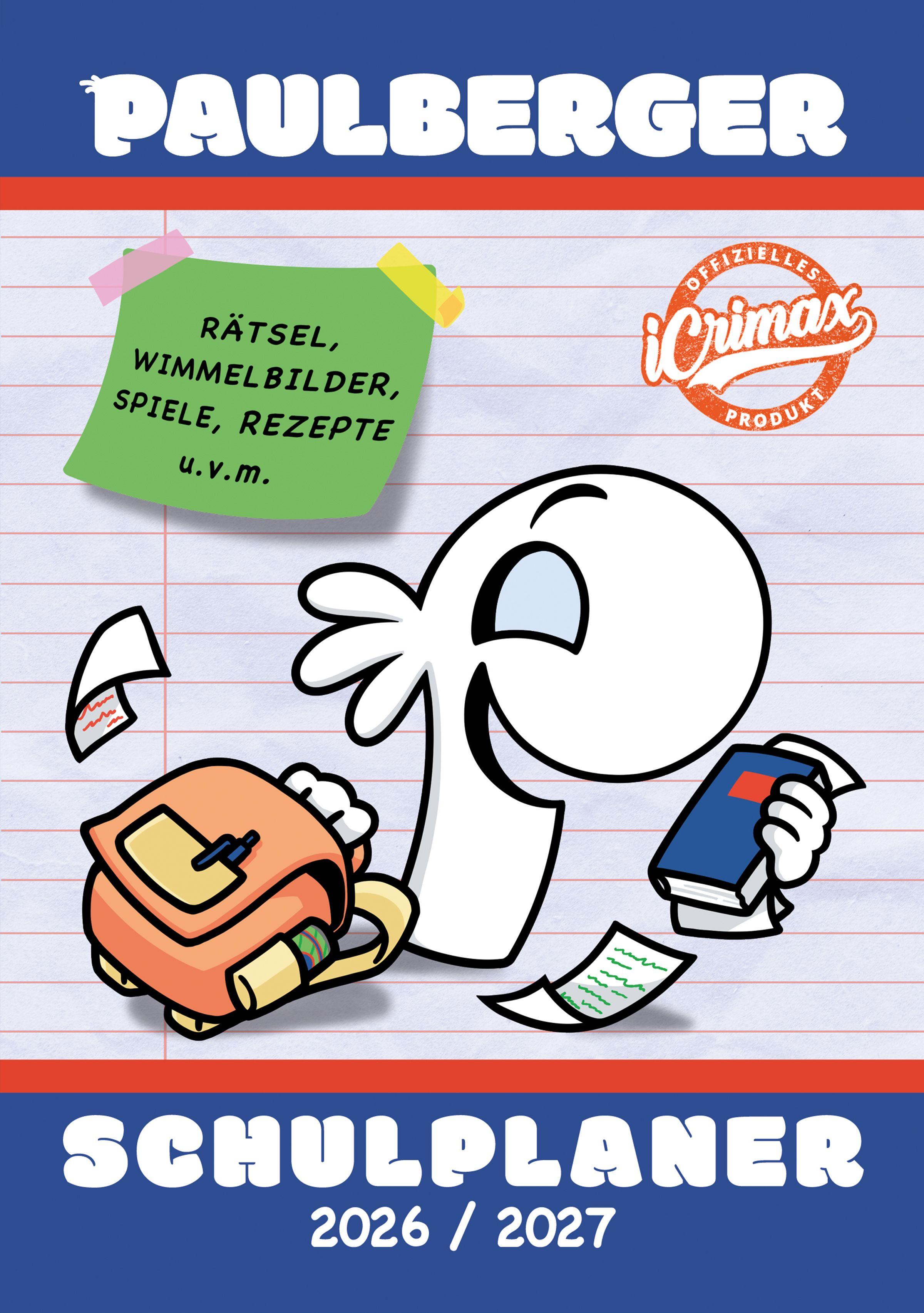 Beispielinhalt (Bild) Paulberger Schulplaner 2026/2027