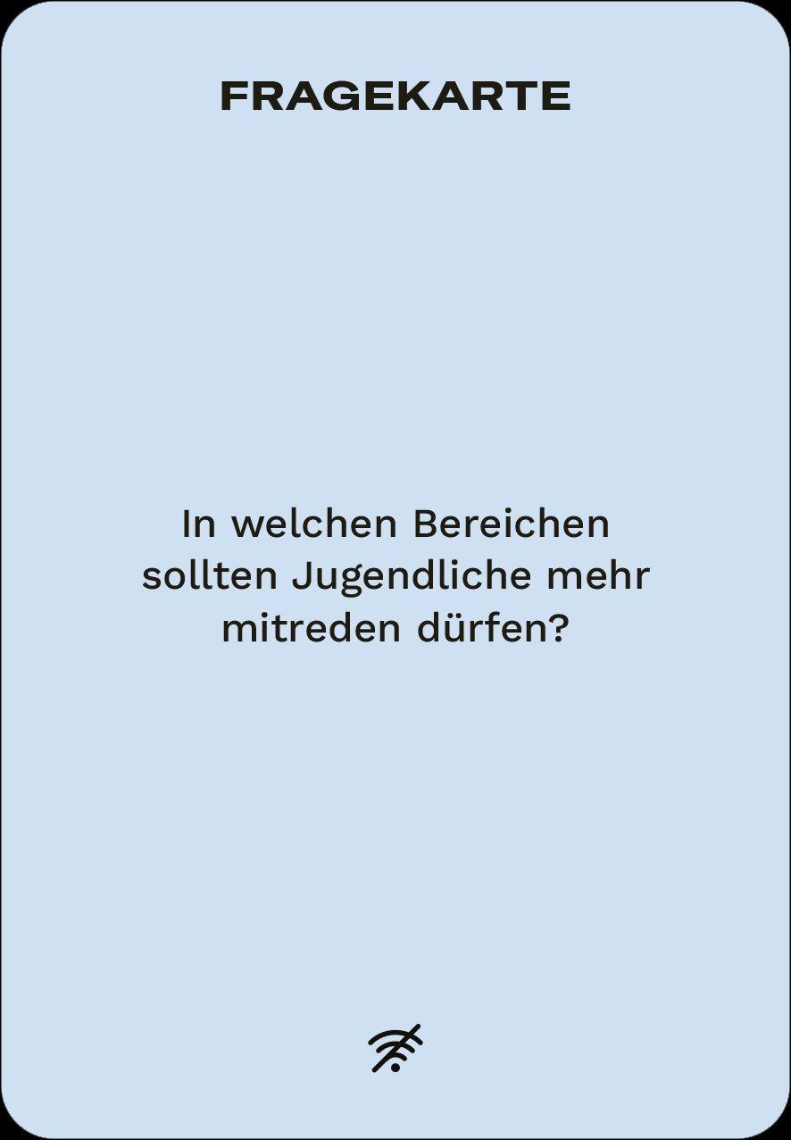 Beispielinhalt (Bild) Let's Talk! Das Fragespiel, das euch ins Gespräch bringt