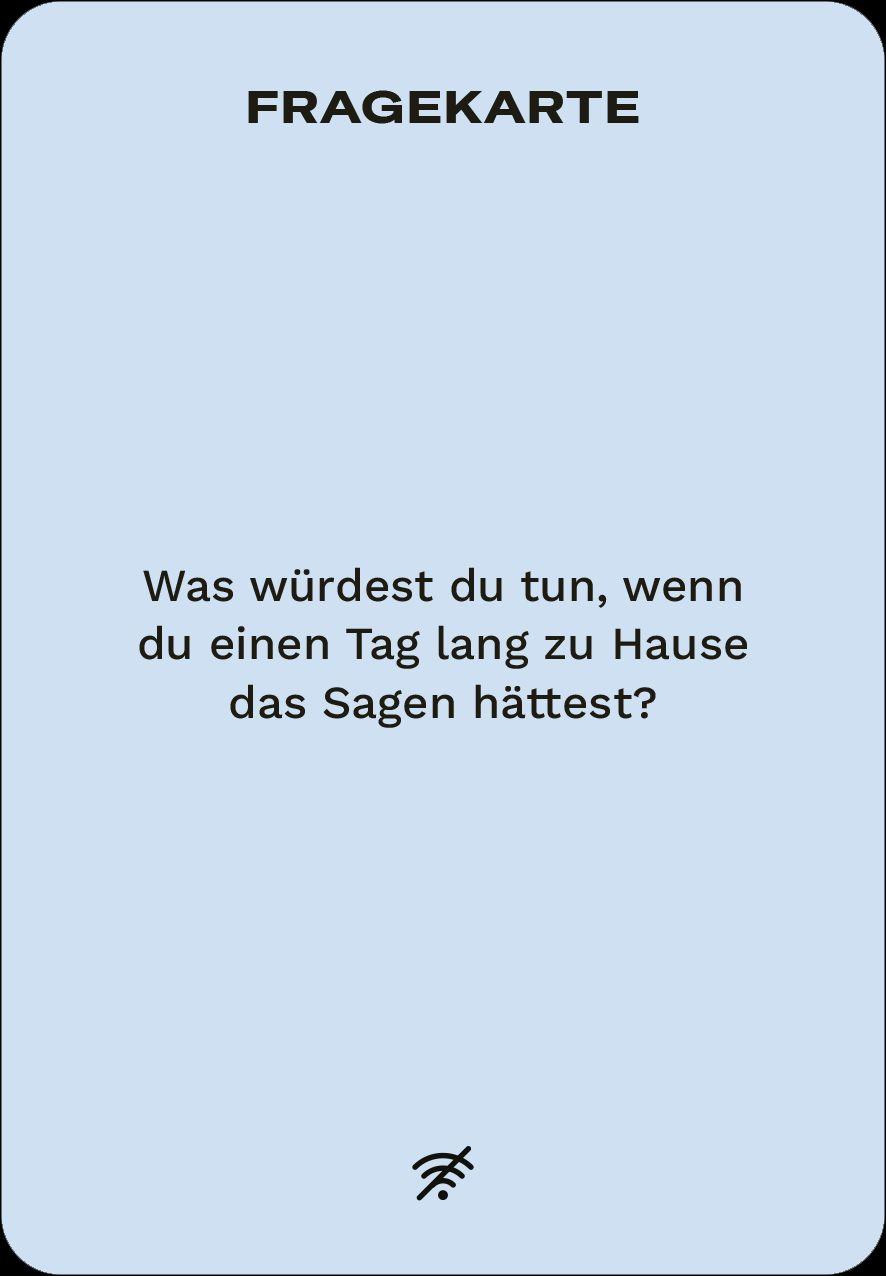 Beispielinhalt (Bild) Let's Talk! Das Fragespiel, das euch ins Gespräch bringt