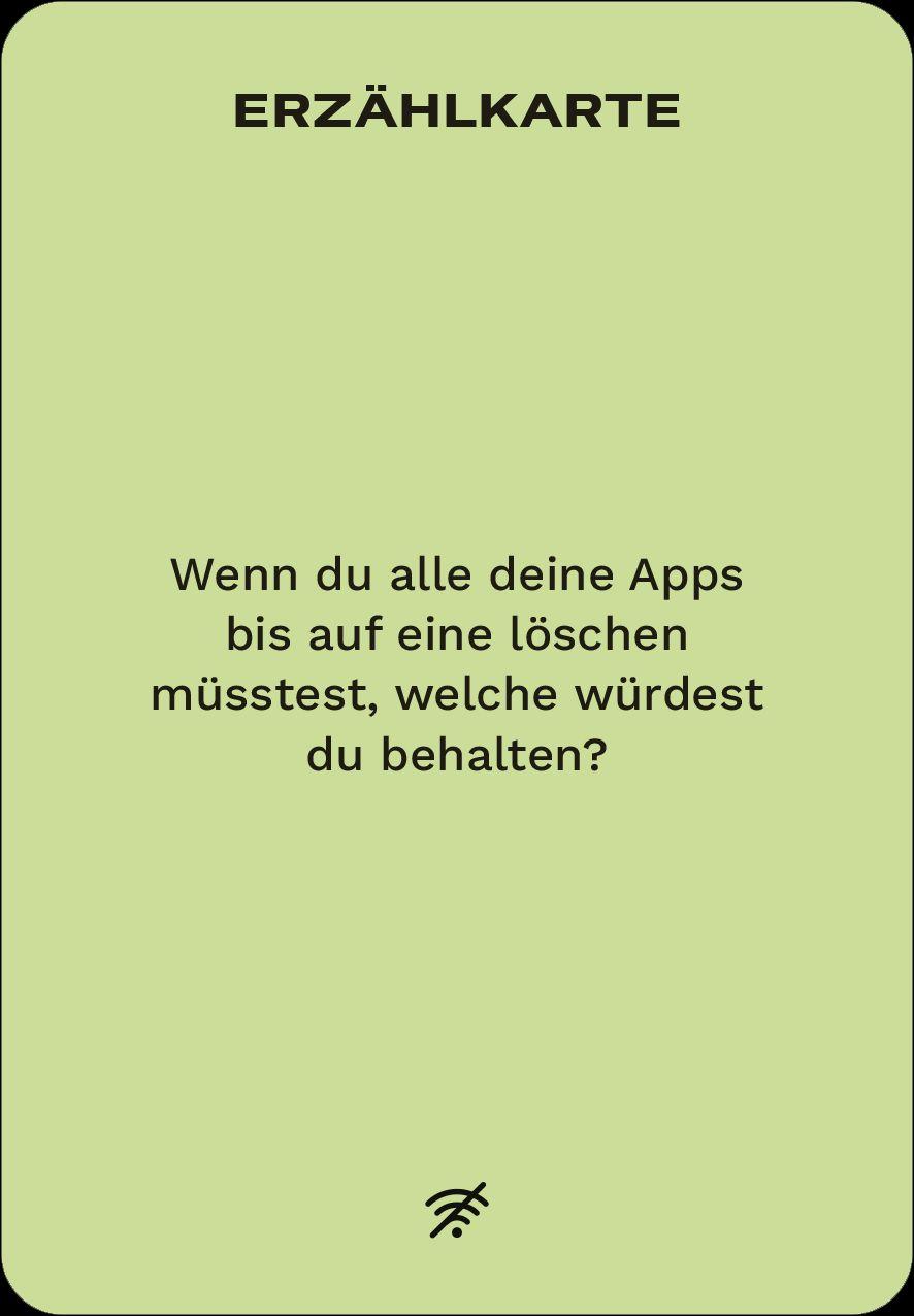 Beispielinhalt (Bild) Let's Talk! Das Fragespiel, das euch ins Gespräch bringt