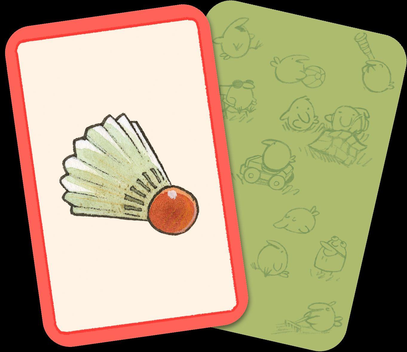 Beispielinhalt (Bild) Das Lieselotte Kartenspiel