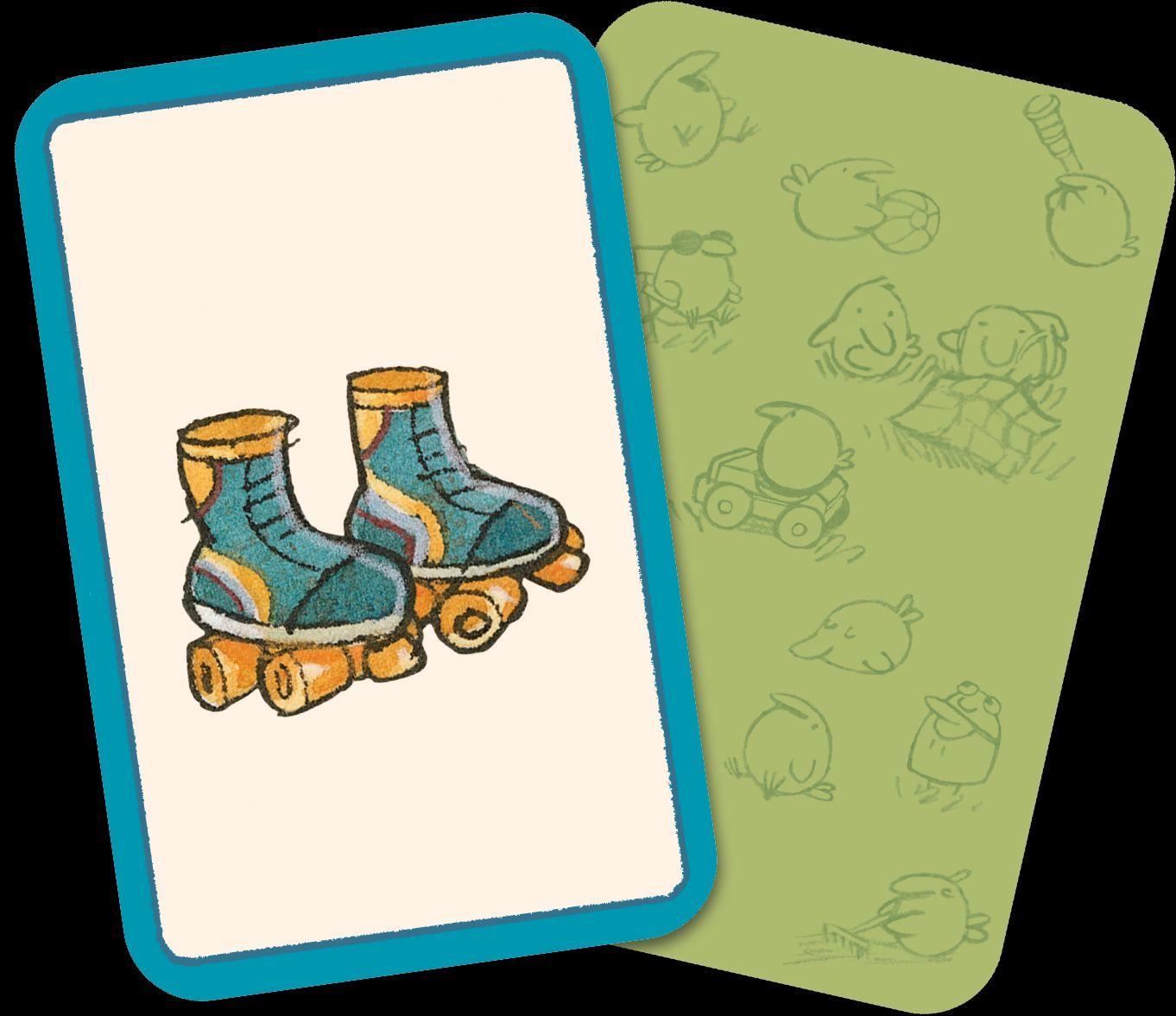 Beispielinhalt (Bild) Das Lieselotte Kartenspiel