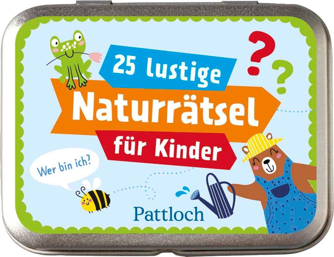 Vorderes Coverbild 25 lustige Naturrätsel für Kinder