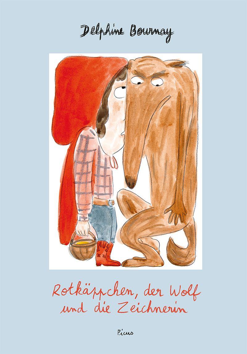 Vorderes Coverbild Rotkäppchen, der Wolf und die Zeichnerin