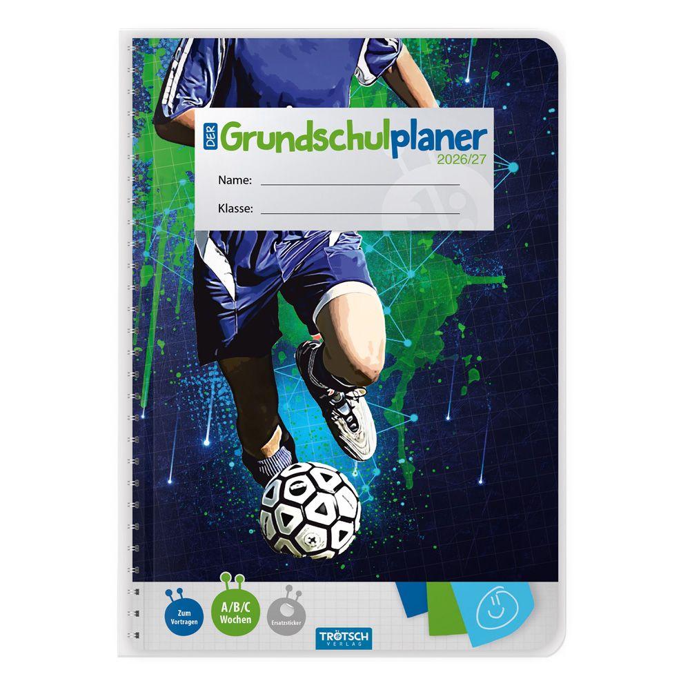 Vorderes Coverbild TRÖTSCH - Grundschulplaner Soccer 26/27
