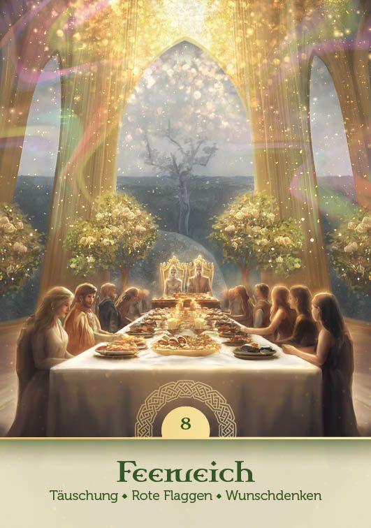 Beispielinhalt (Bild) Orakel-Kartenset: Avalon Orakel | Wandle auf den Pfaden der Priesterinnen und verbinde dich mit den transformierenden Energien keltischer Kraftorte