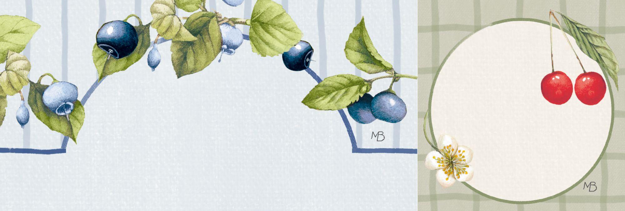 Beispielinhalt (Bild) Marmeladen-Deko-Set - Cottage Garden