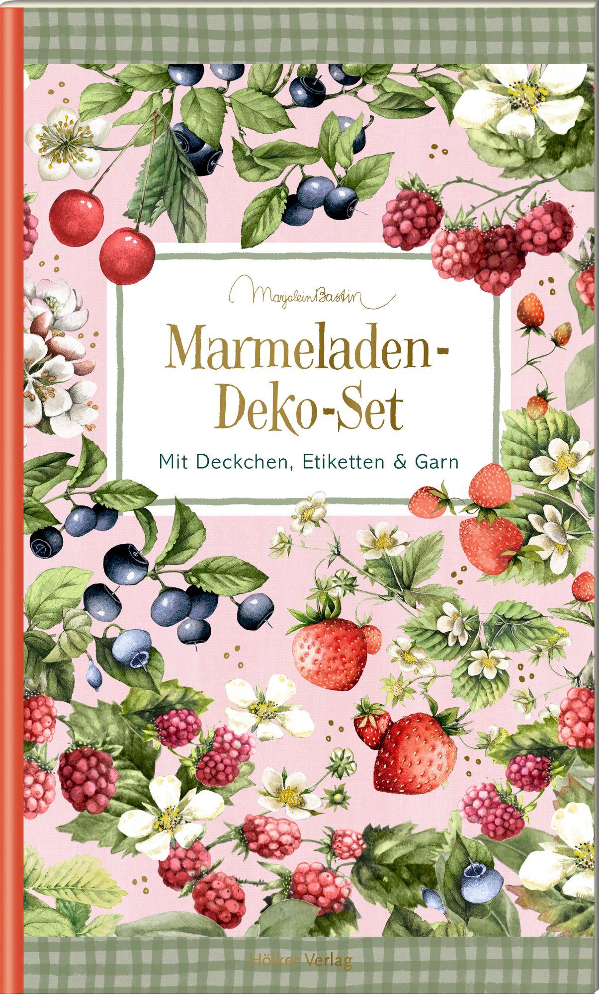 Vorderes Coverbild Marmeladen-Deko-Set - Cottage Garden