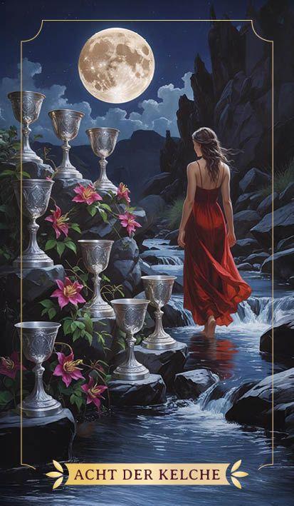 Beispielinhalt (Bild) Tarot-Kartenset: Blütentarot | Verbinde die archetypische Energie der Tarot-Karten mit jahrhundertealtem Blumenwissen