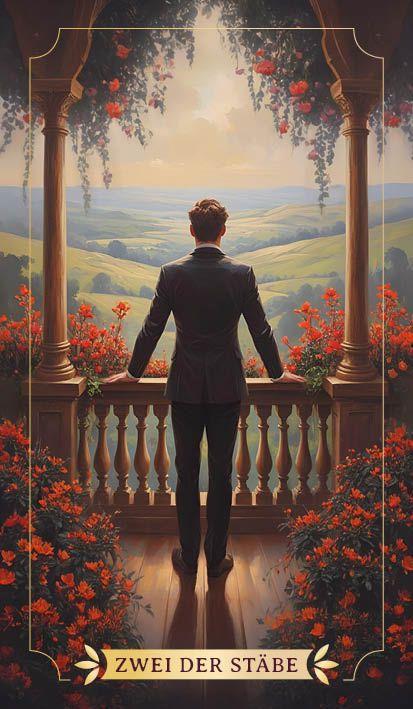 Beispielinhalt (Bild) Tarot-Kartenset: Blütentarot | Verbinde die archetypische Energie der Tarot-Karten mit jahrhundertealtem Blumenwissen