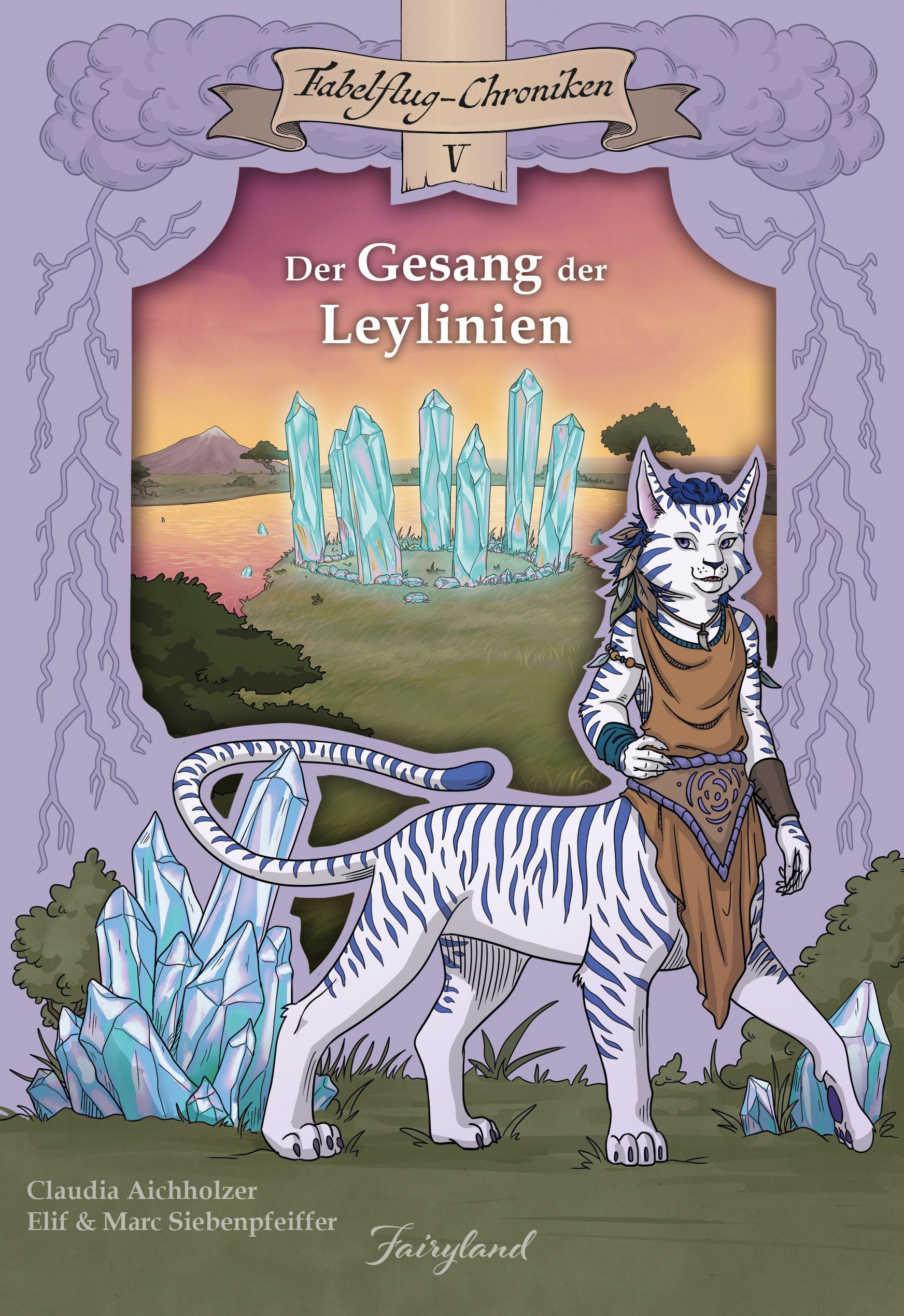 Vorderes Coverbild Der Gesang der Leylinien