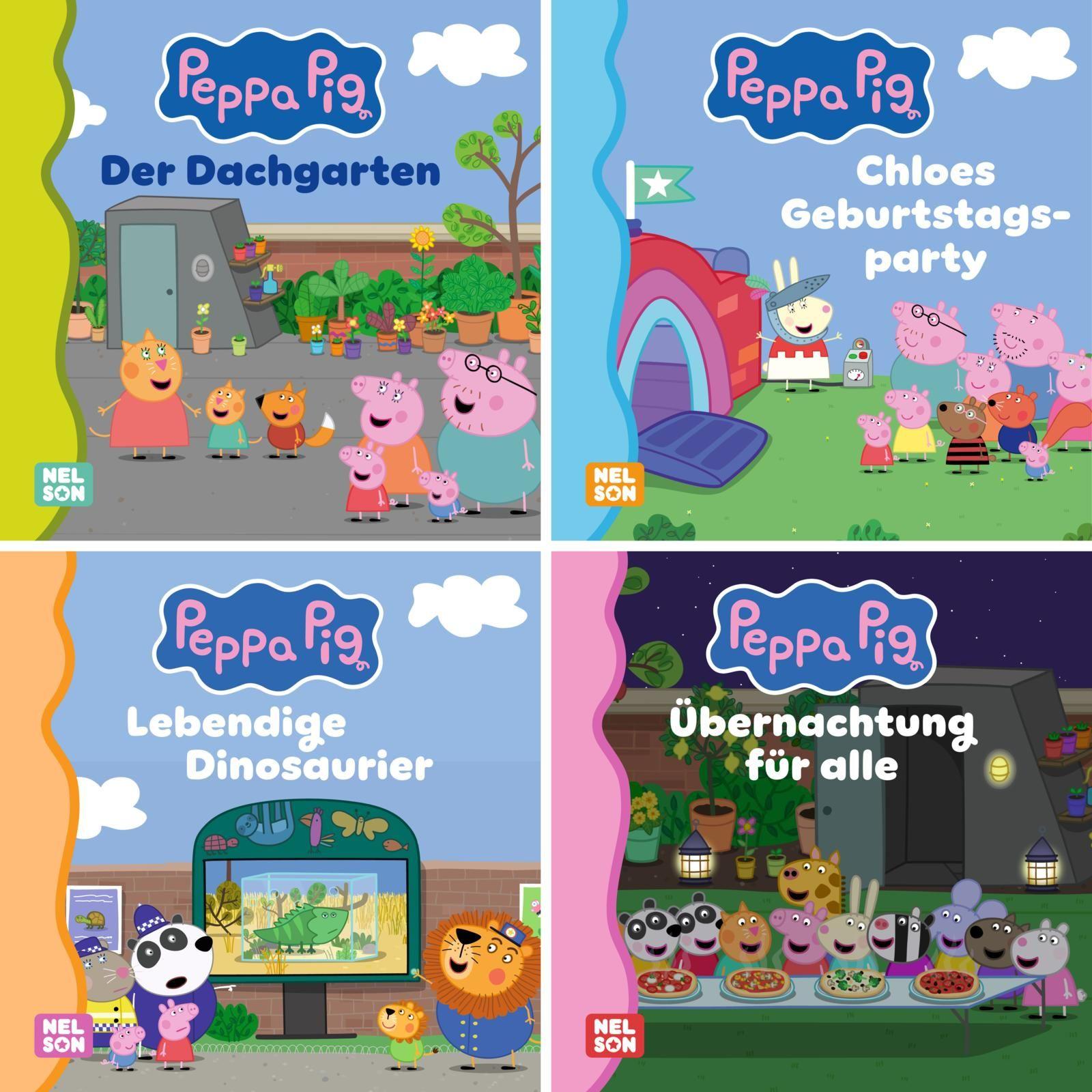 Vorderes Coverbild 4er-Set Maxi-Mini 57: Peppa Pig