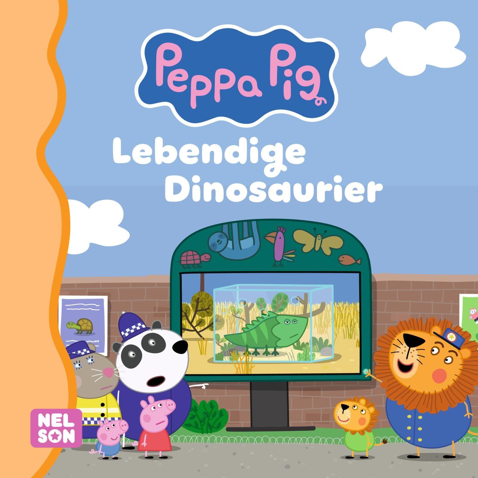 Vorderes Coverbild Maxi-Mini Peppa 227: VE5: Lebendige Dinosaurier
