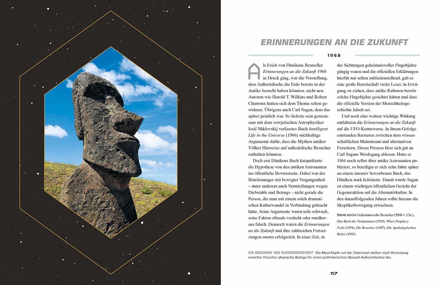 Beispielinhalt (Bild) Das Ufo Buch