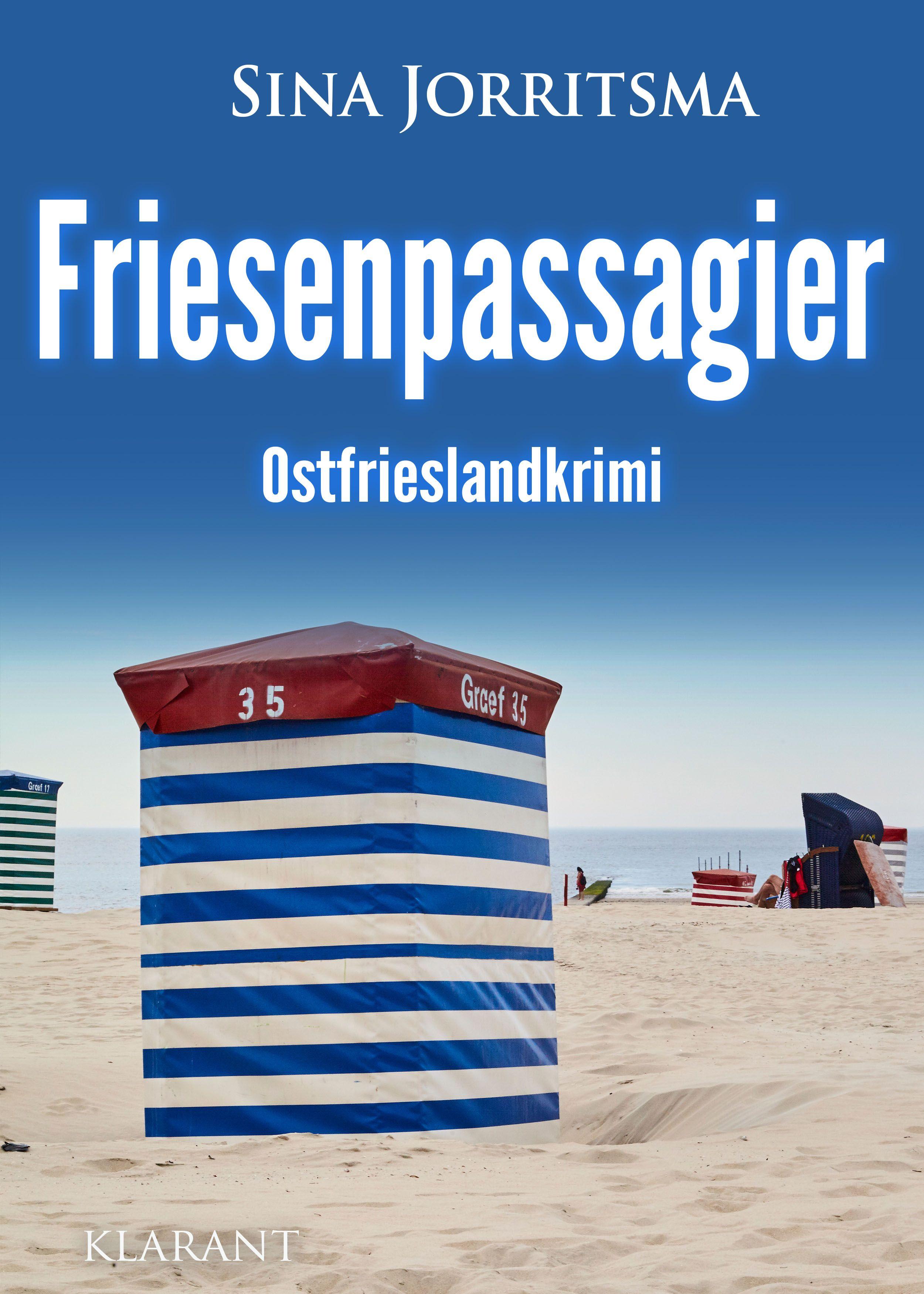 Vorderes Coverbild Friesenpassagier. Ostfrieslandkrimi