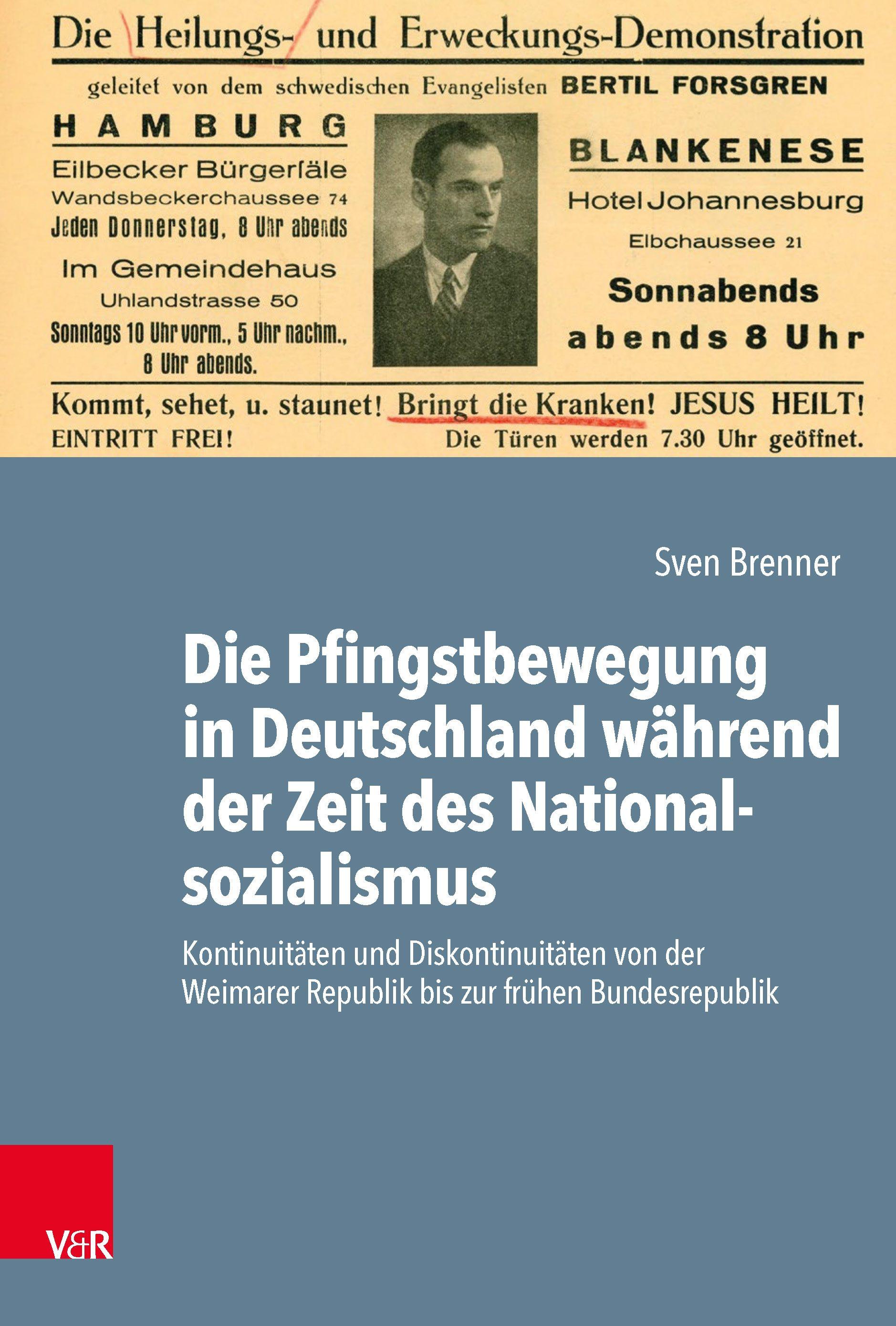 Vorderes Coverbild Die Pfingstbewegung in Deutschland während der Zeit des Nationalsozialismus