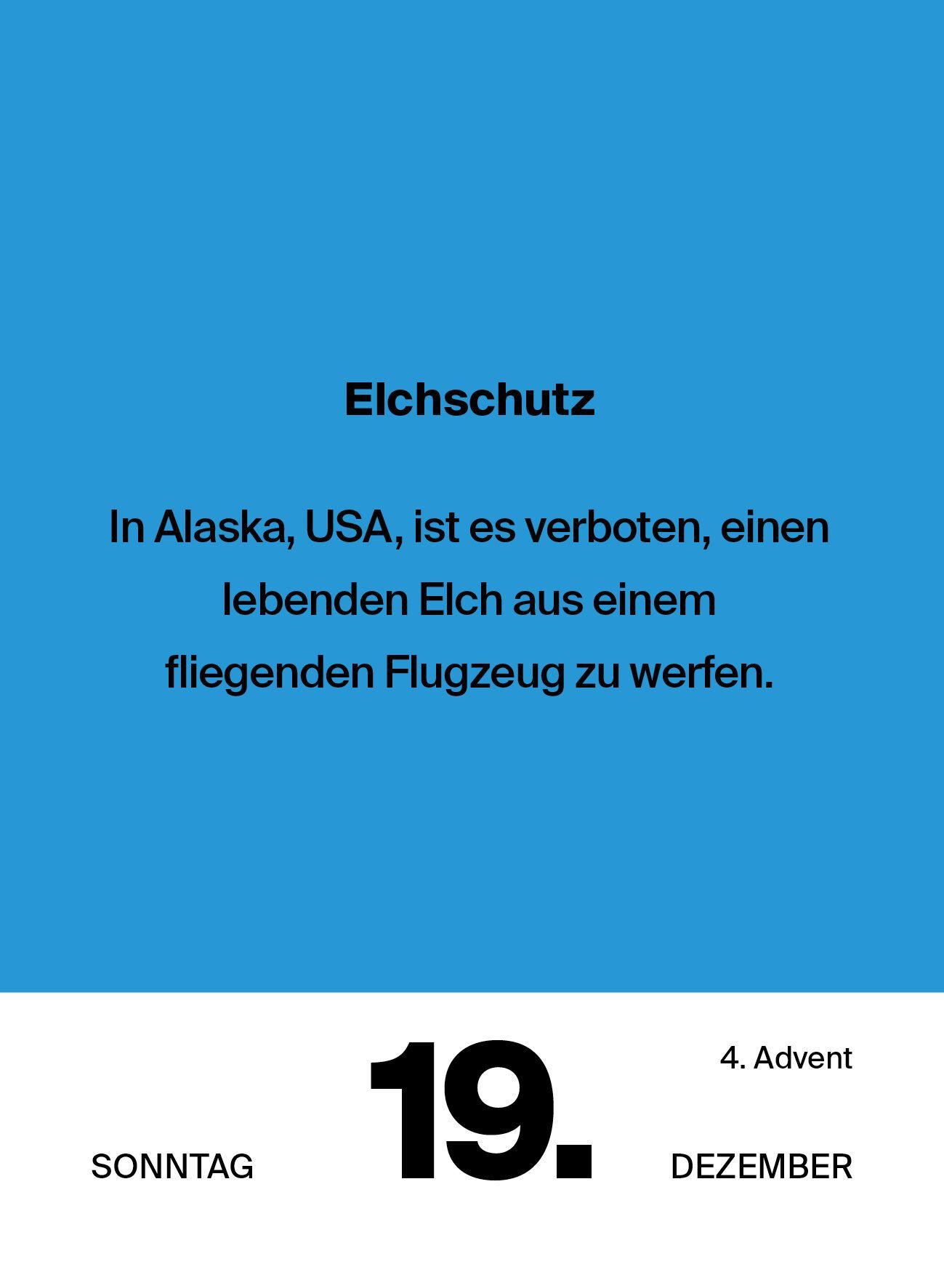 Beispielinhalt (Bild) Unnützes Wissen 2027