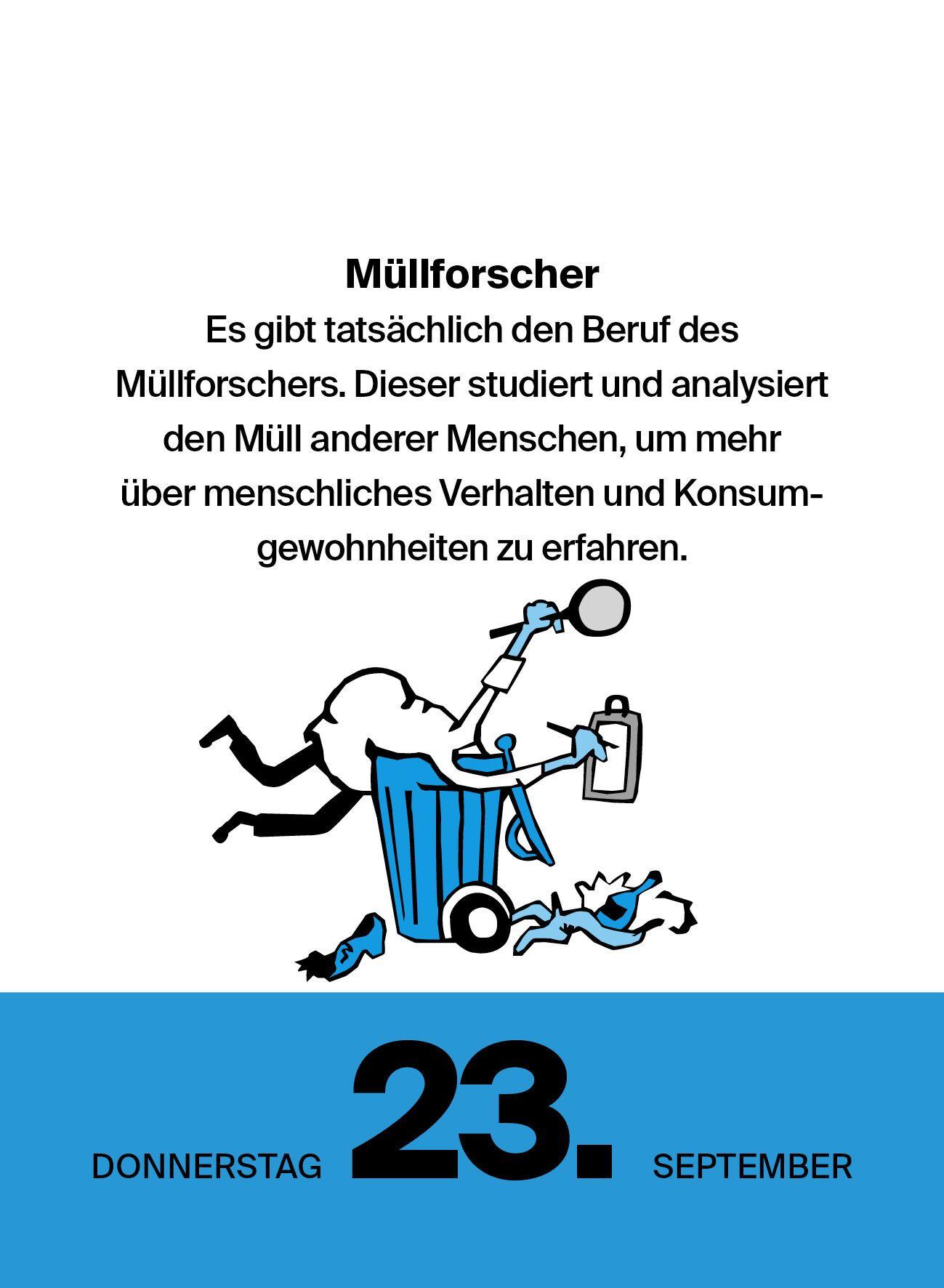 Beispielinhalt (Bild) Unnützes Wissen 2027