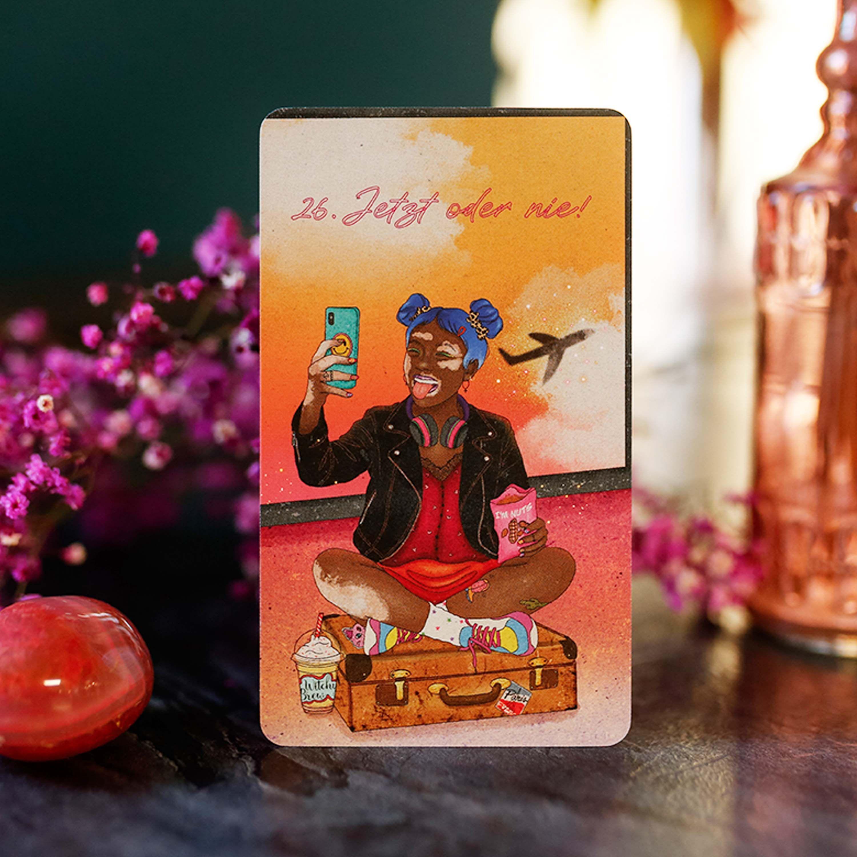 Beispielinhalt (Bild) Daily Witch Orakel - 32 Orakelkarten & 48-seitiges Booklet - Hexenstarter-Set (DE)