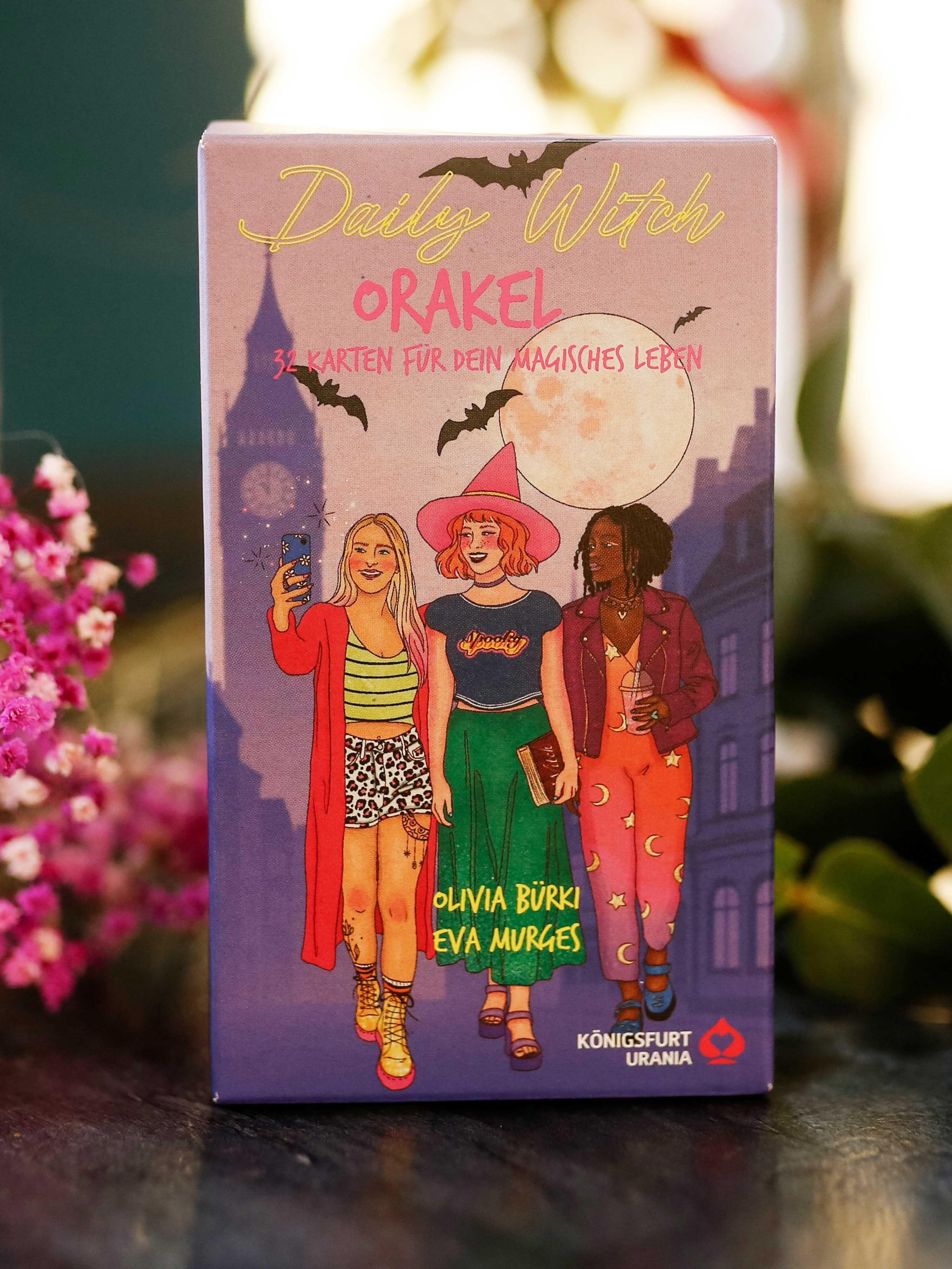 Beispielinhalt (Bild) Daily Witch Orakel - 32 Orakelkarten & 48-seitiges Booklet - Hexenstarter-Set (DE)