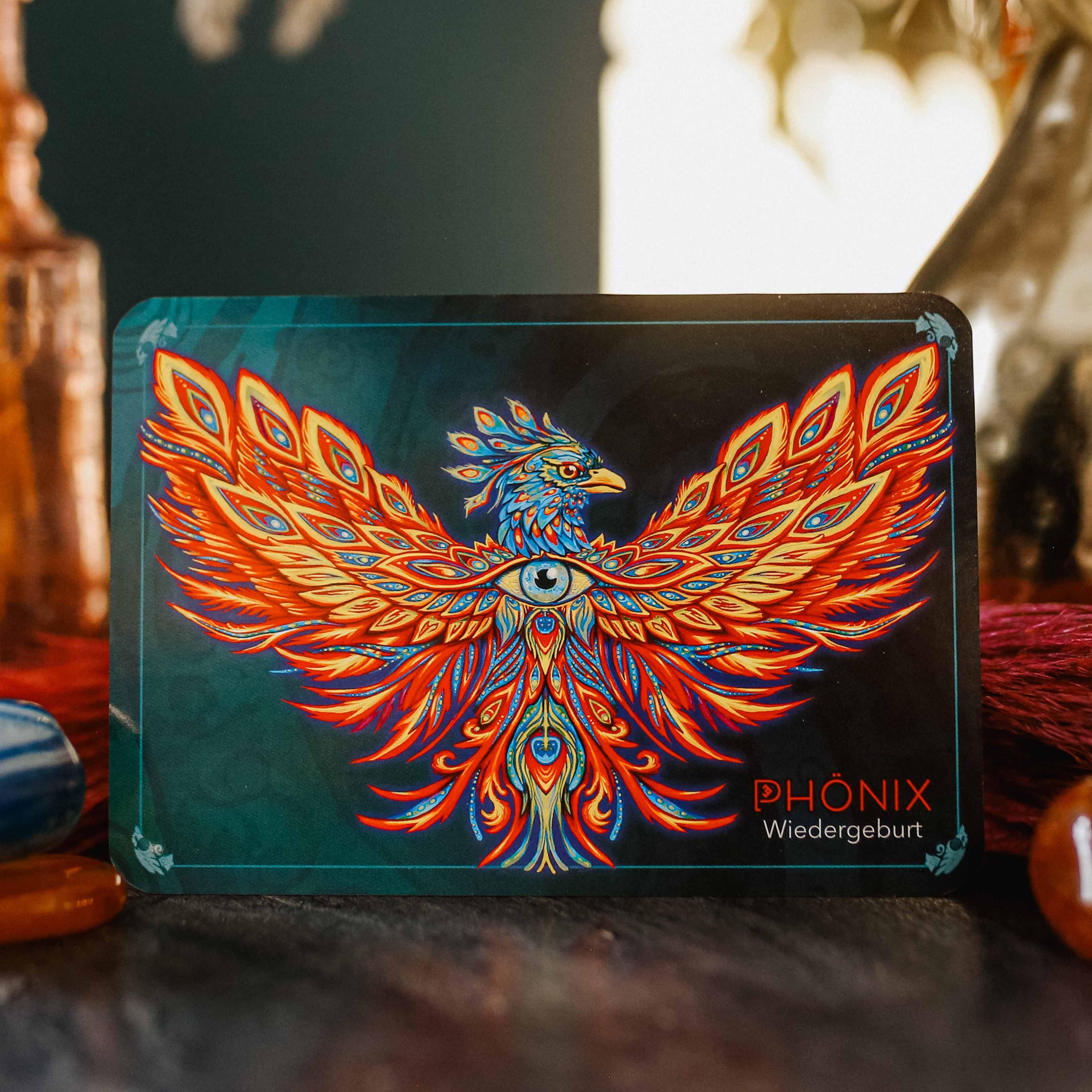 Beispielinhalt (Bild) Echoes of the Wild Souls - Krafttiere aus den slawischen Wäldern und nordischen Weiten (Orakelkarten - Krafttierkarten)