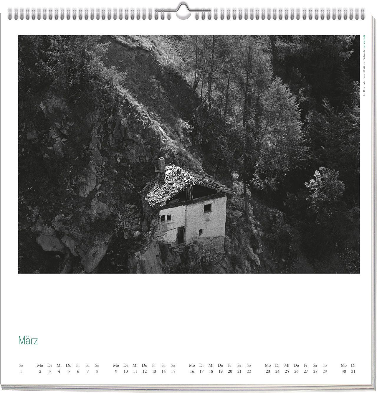 Beispielinhalt (Bild) Poesie der Berge 2027