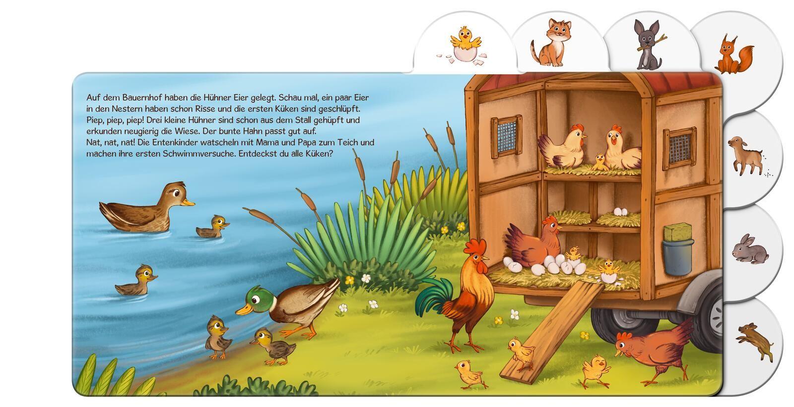 Beispielinhalt (Bild) Schau mal, die Tierkinder