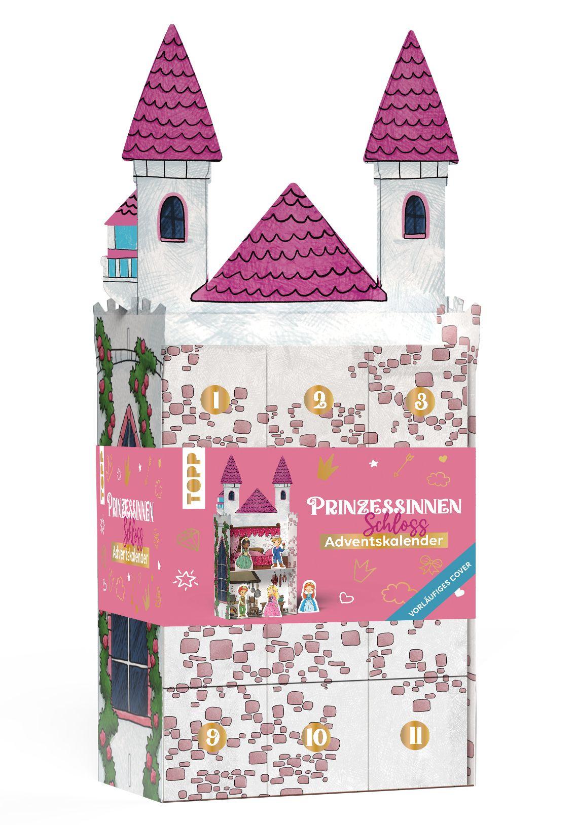 Vorderes Coverbild Prinzessinnenschloss-Adventskalender