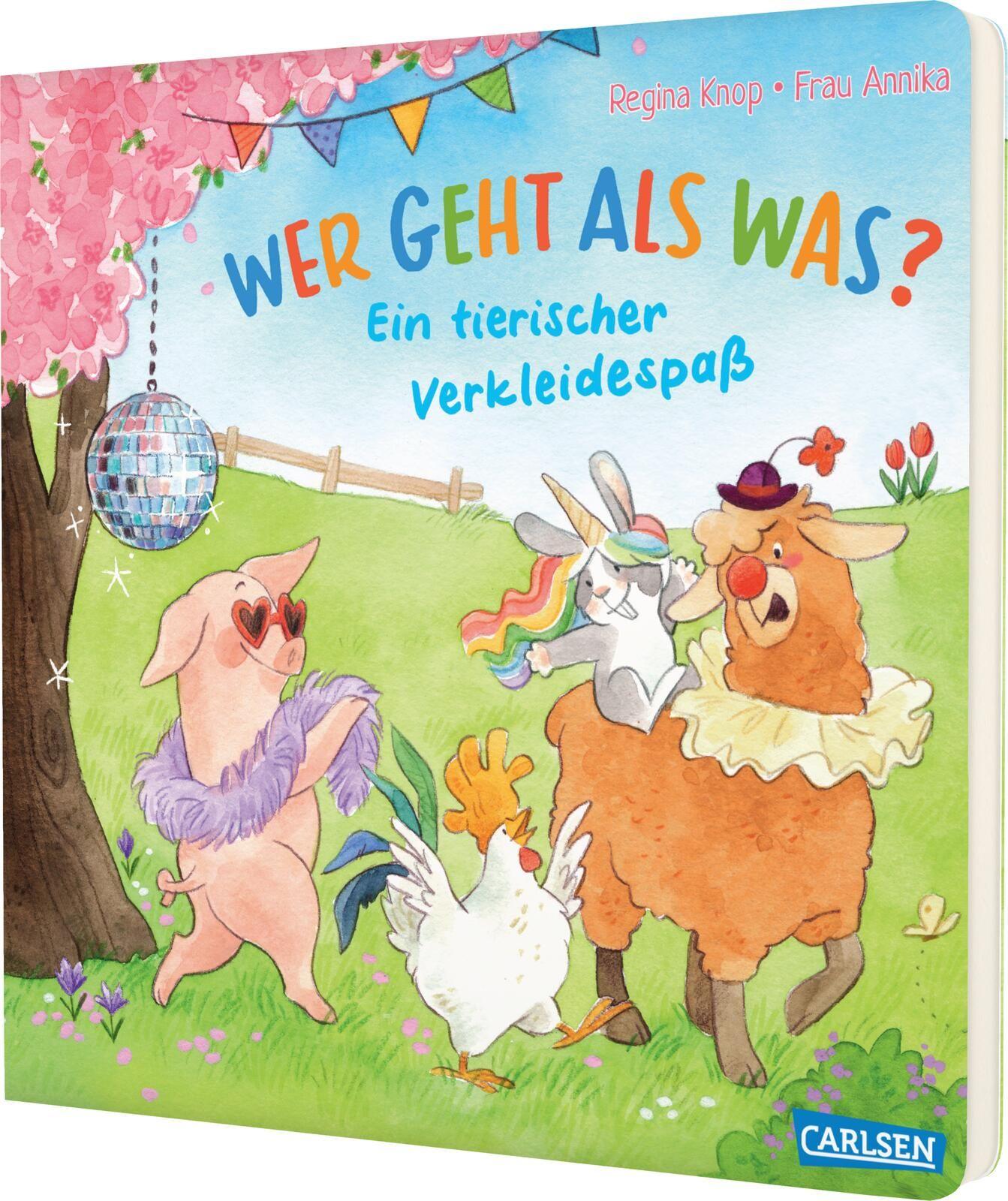 Vorderes Coverbild Wer geht als was? Ein tierischer Verkleidespaß!