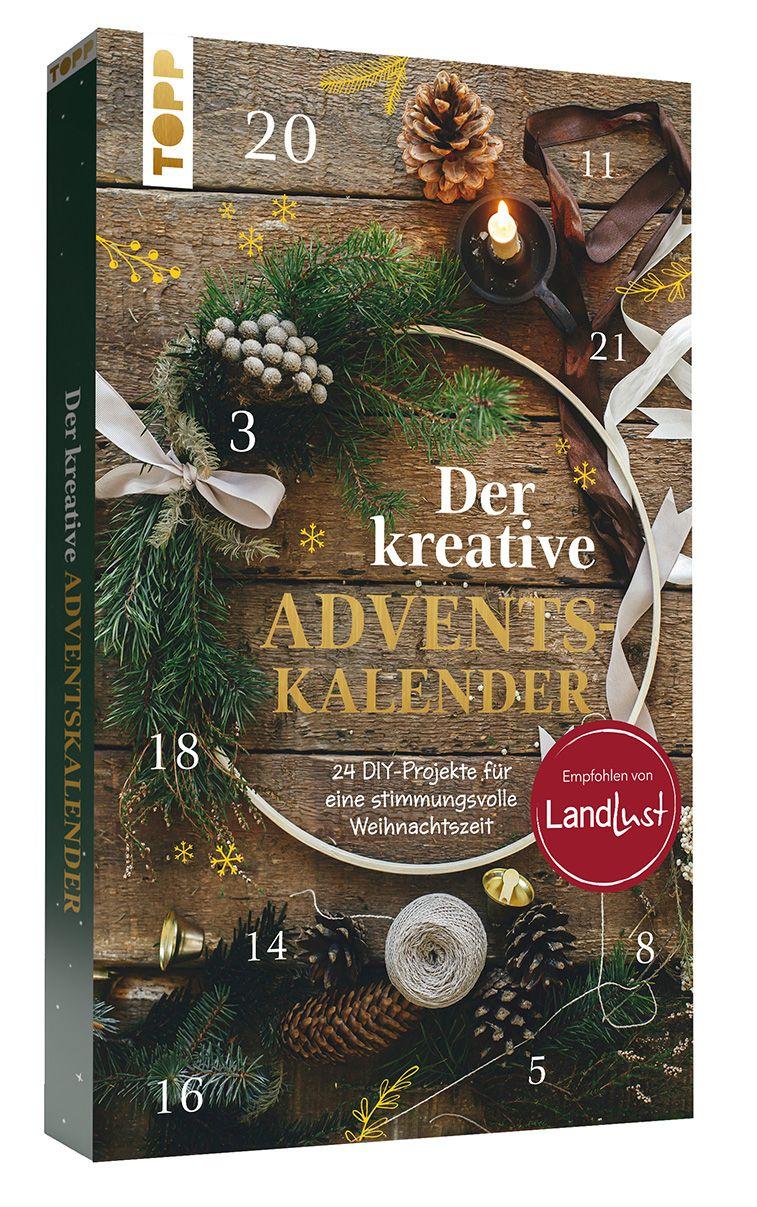 Vorderes Coverbild Der kreative Adventskalender - empfohlen von LandLust