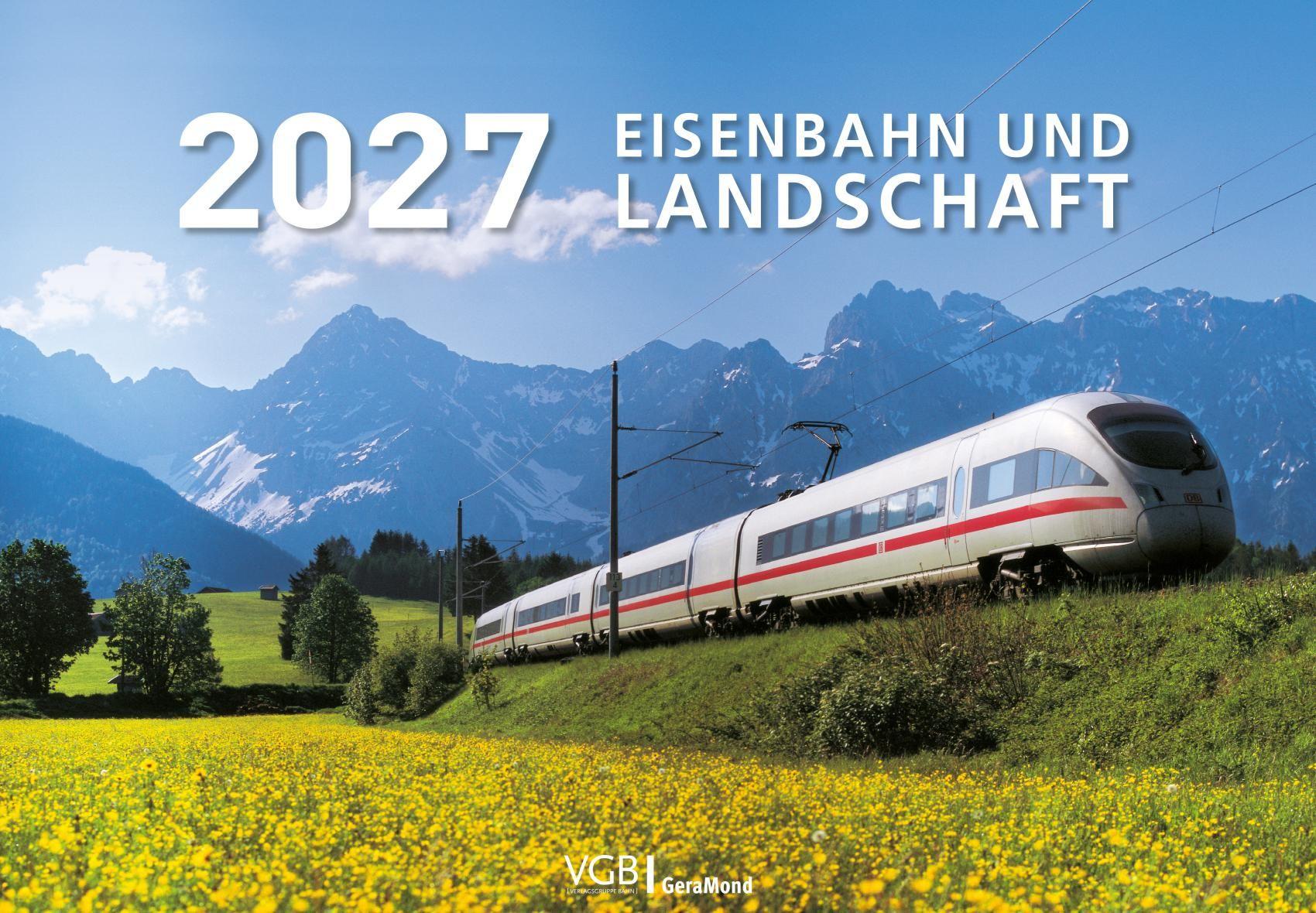 Vorderes Coverbild Eisenbahn und Landschaft 2027