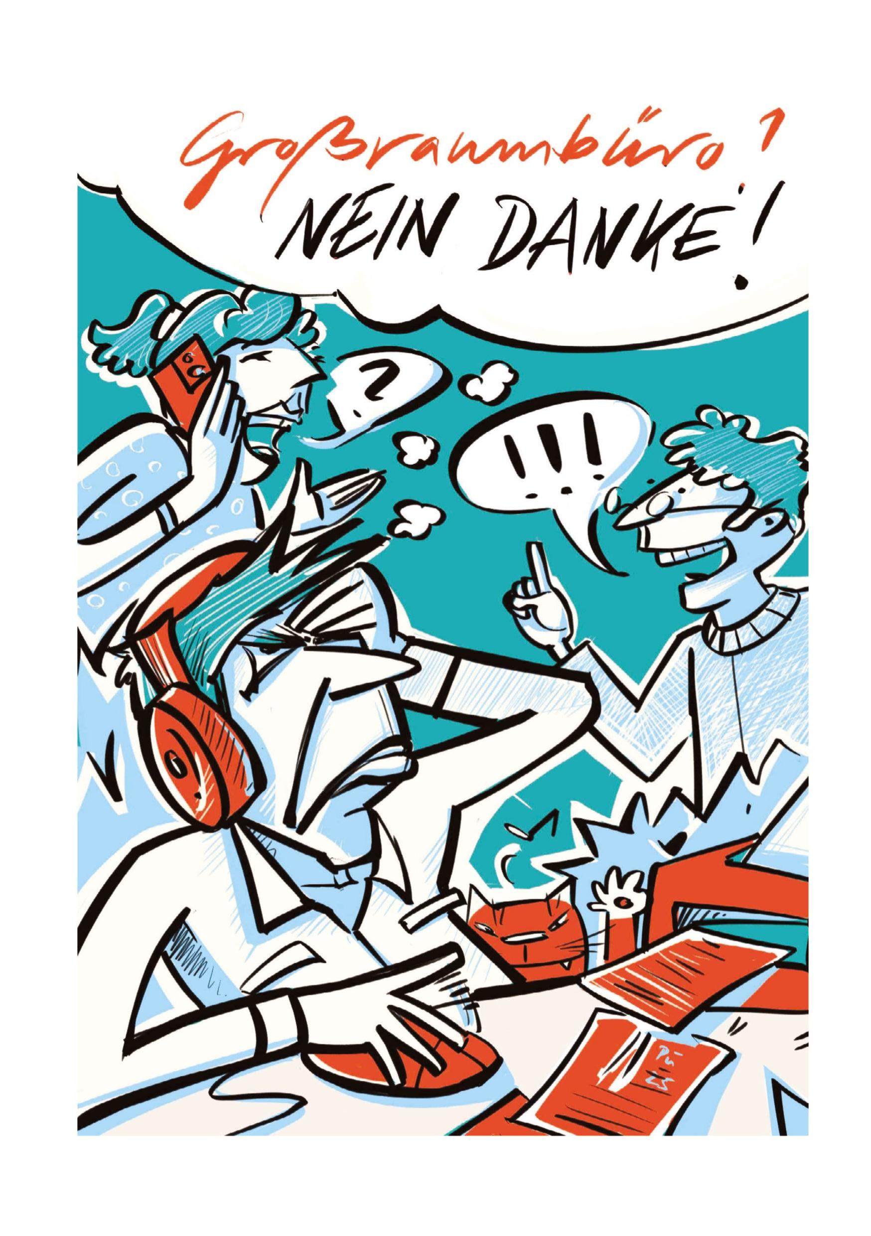 Vorderes Coverbild Großraumbüro? Nein danke!