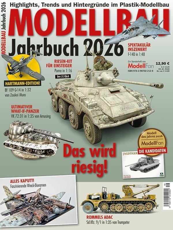 Vorderes Coverbild Modellbau Jahrbuch 2026