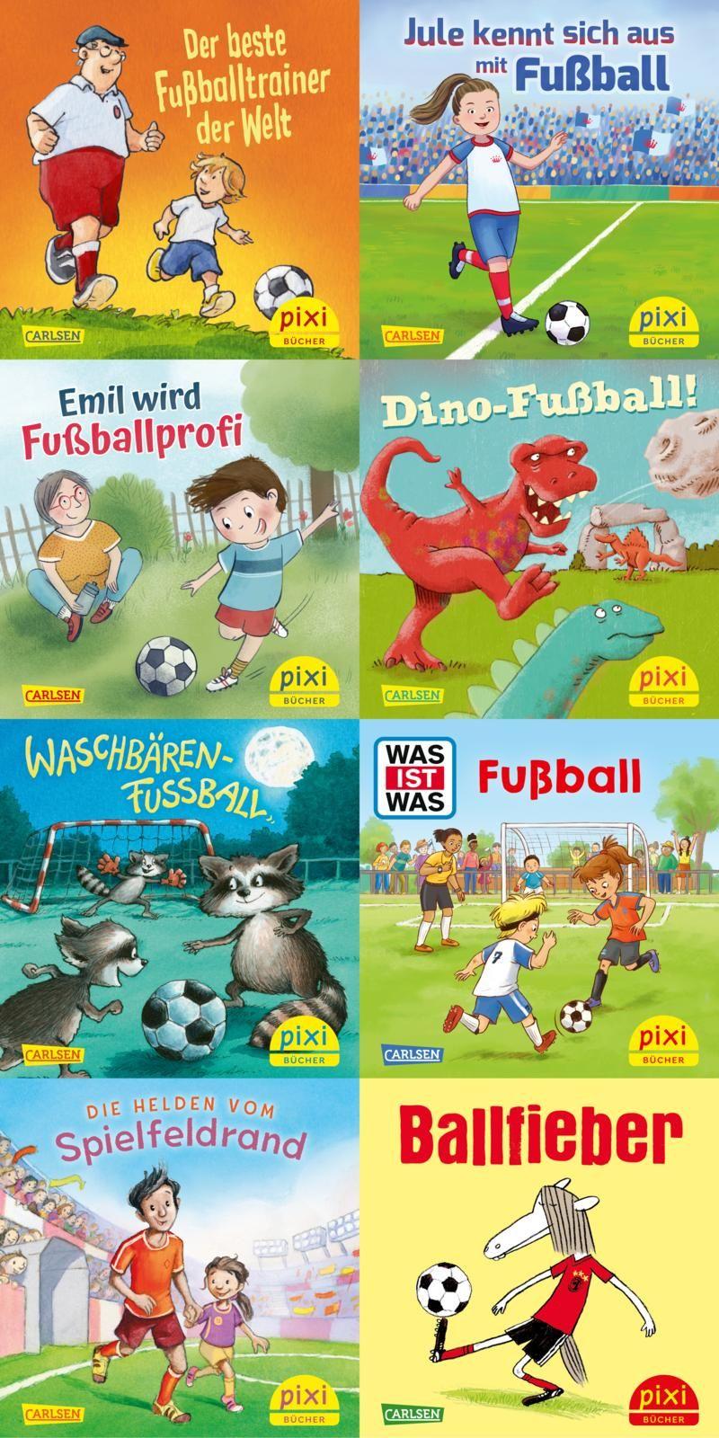 Vorderes Coverbild Pixi-8er-Set 310: Pixi im Fußballfieber (8x1 Exemplar)