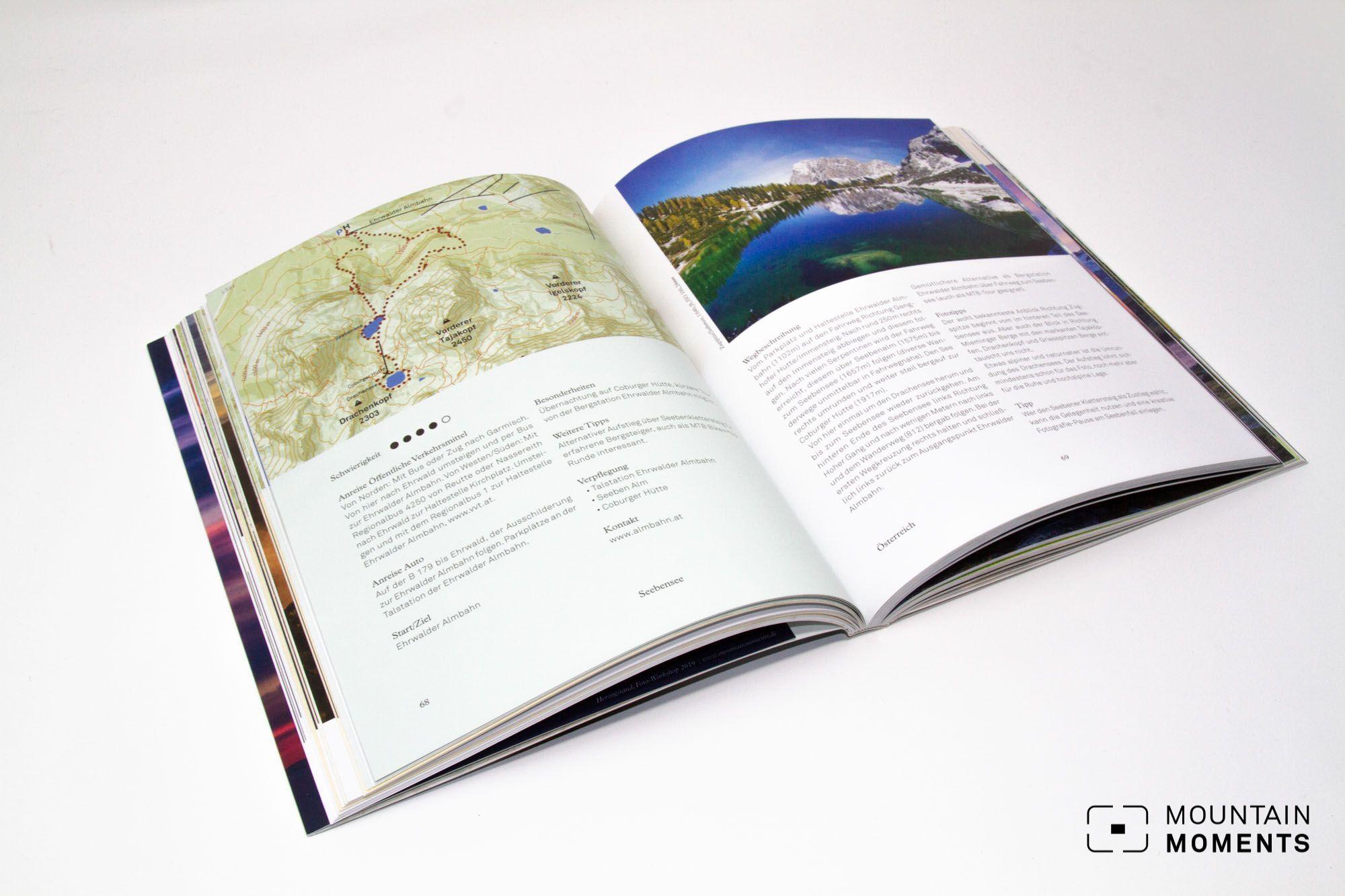 Beispielinhalt (Bild) Mountain Moments: Die schönsten Fotospots und Wanderungen in den Alpen