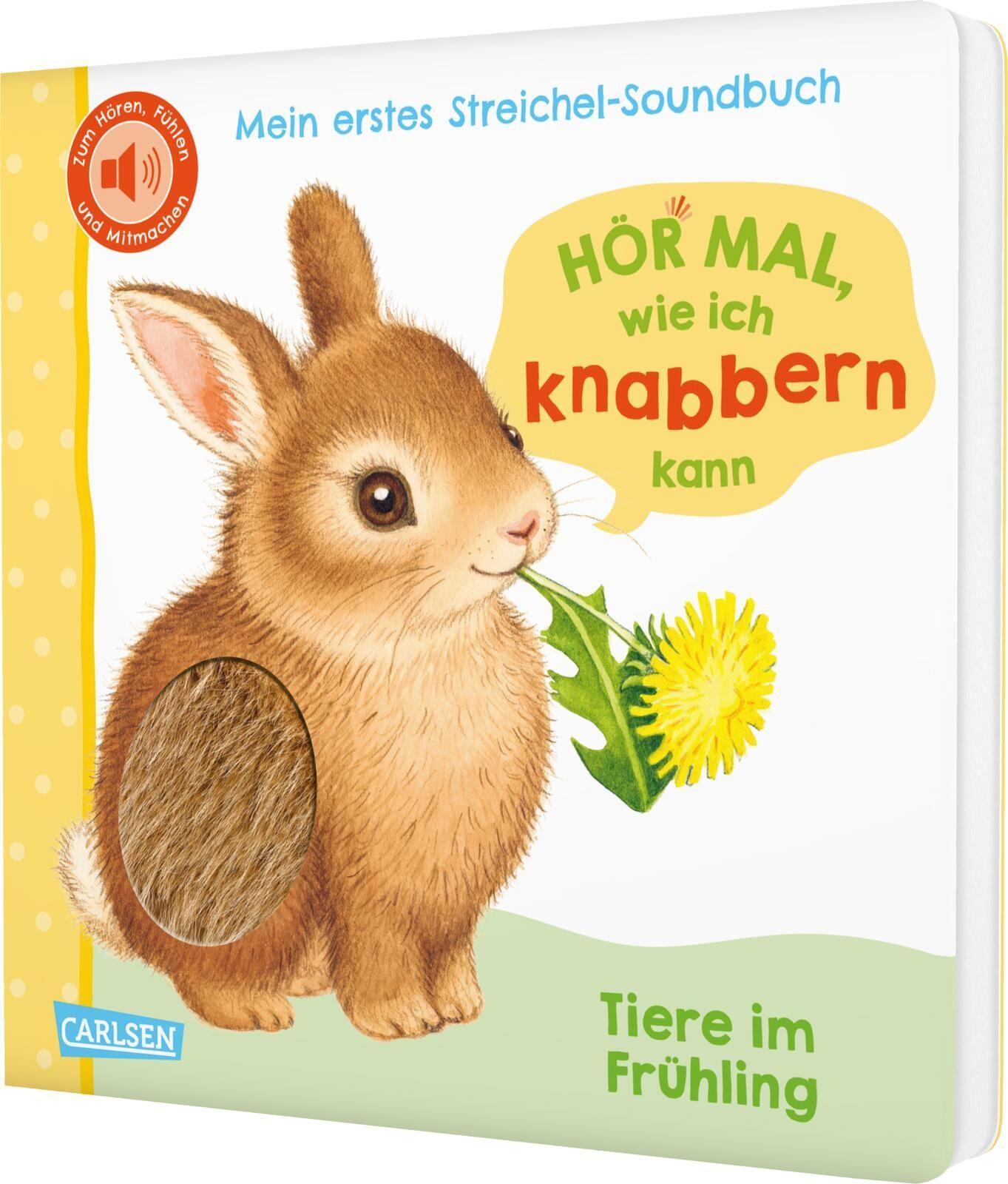 Vorderes Coverbild Hör mal, wie ich knabbern kann (Mein erstes Streichel-Soundbuch 5)