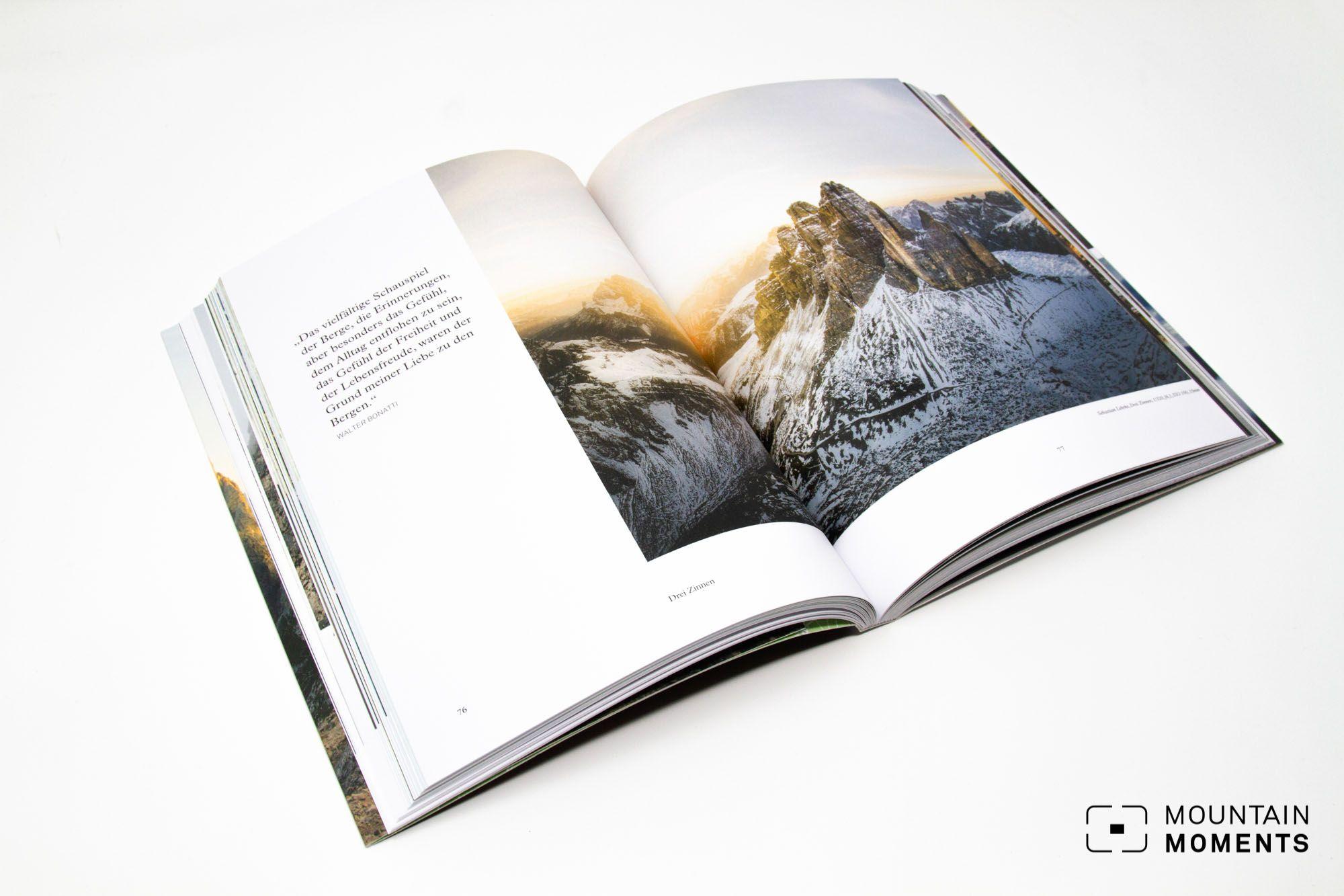 Beispielinhalt (Bild) Mountain Moments - Dolomiten - Die schönsten Fotospots und Wanderungen