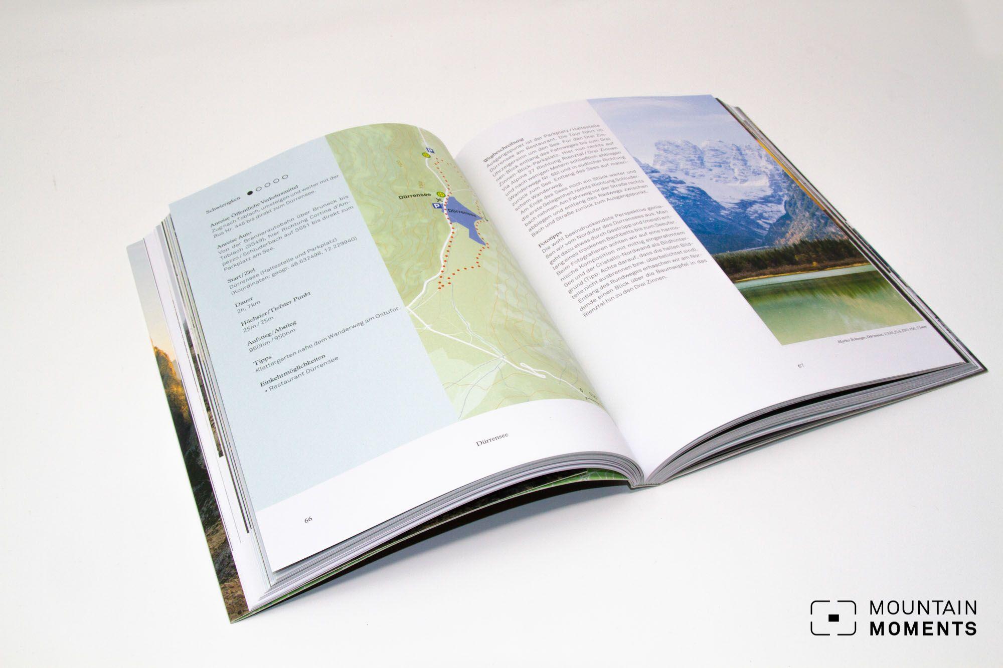 Beispielinhalt (Bild) Mountain Moments - Dolomiten - Die schönsten Fotospots und Wanderungen