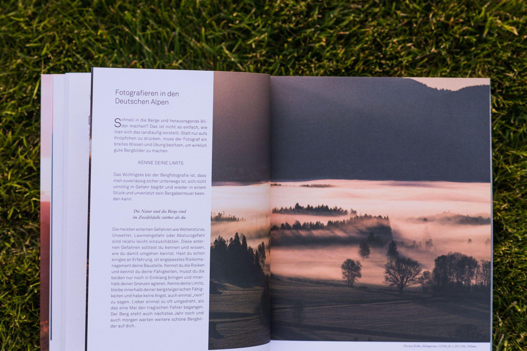 Beispielinhalt (Bild) Deutsche Alpen - Die schönsten Wanderungen und Fotospots vom Allgäu bis Berchtesgaden