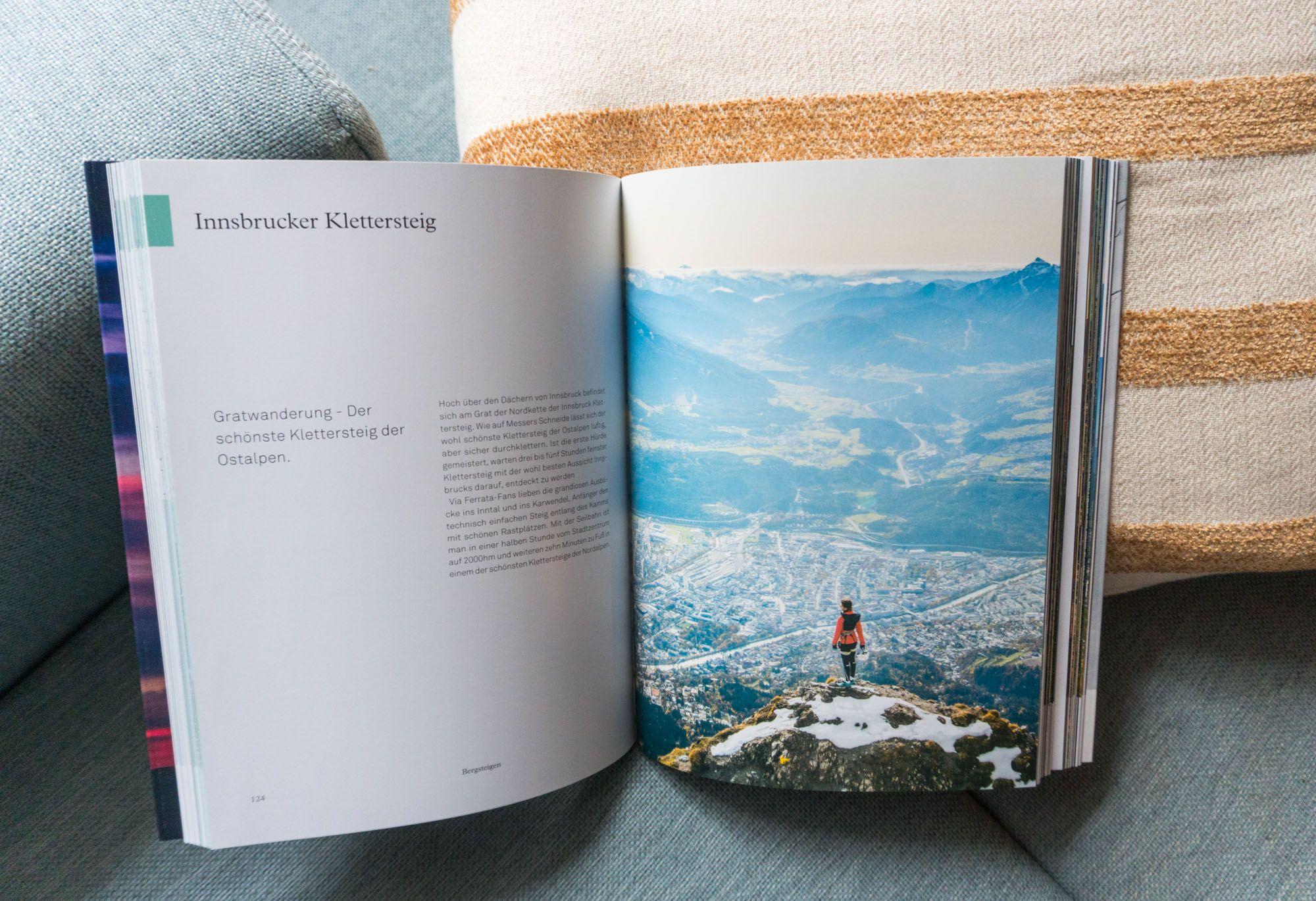 Beispielinhalt (Bild) Outdoor Guide Innsbruck