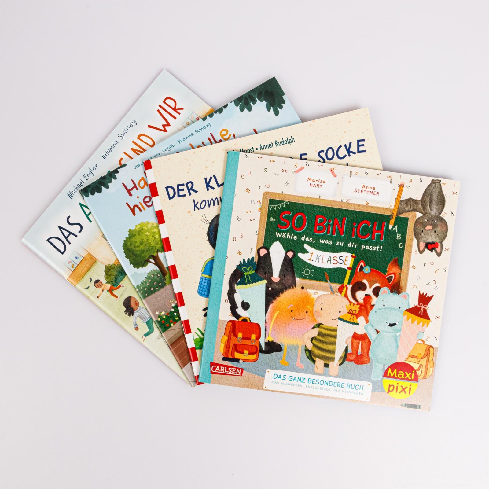 Beispielinhalt (Bild) Maxi-Pixi-4er-Set 125: Bald bin ich ein Schulkind! (4x1 Exemplar)