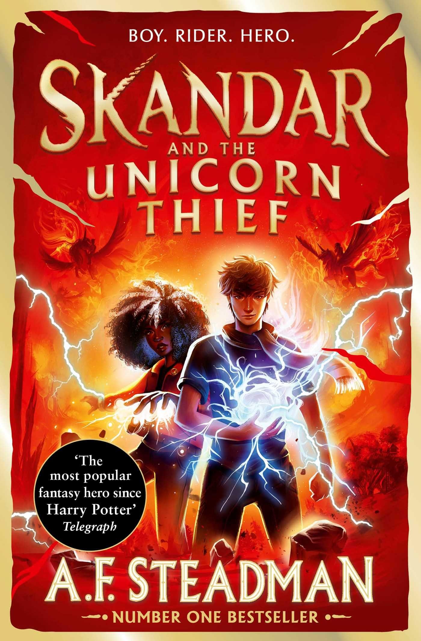 Vorderes Coverbild Skandar and the Unicorn Thief